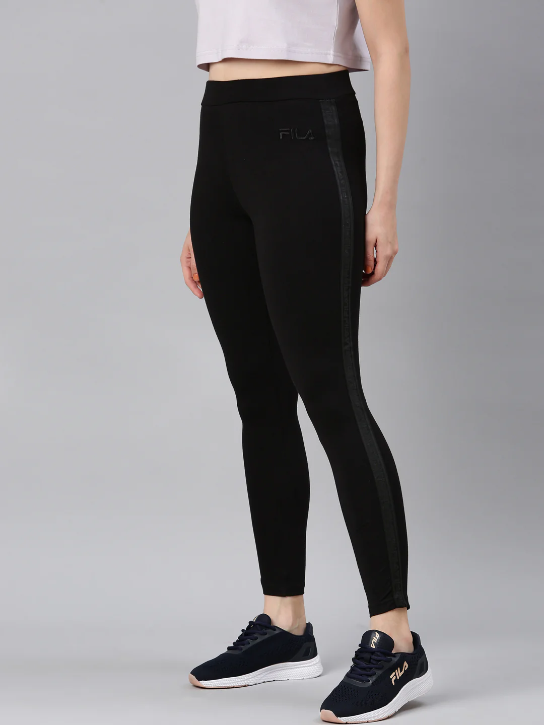 FILA Adults-Women Black Leggings - Image 2