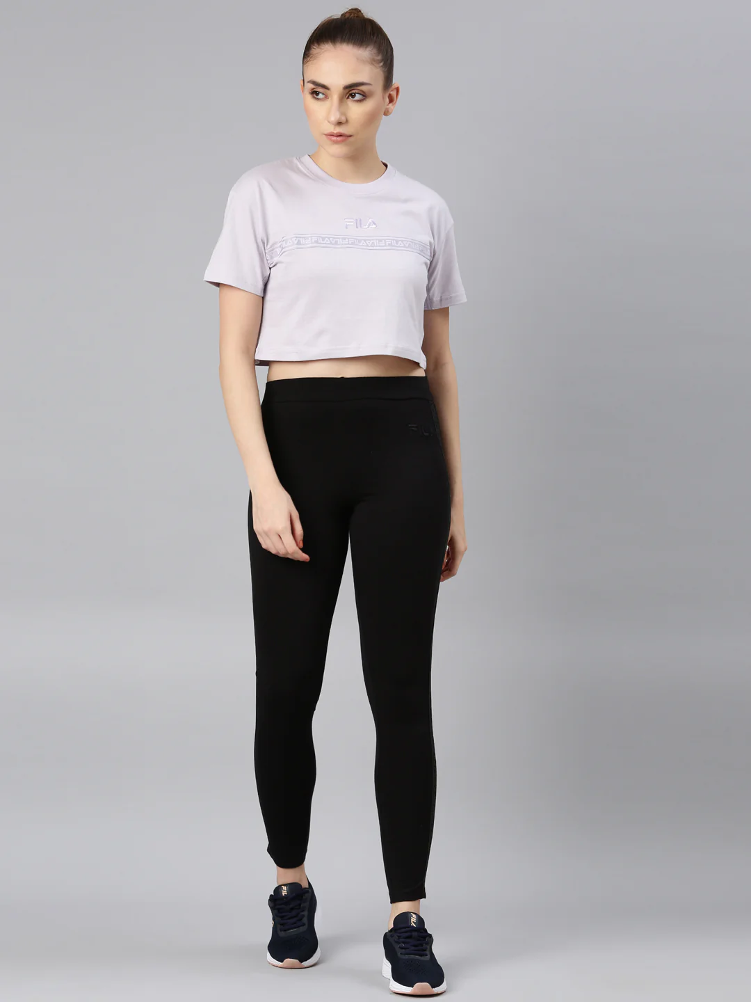 FILA Adults-Women Black Leggings - Image 5