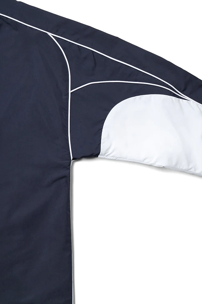 Fila Peacoat Bicolor Track Jacket With F-Box Logo On The Back - Image 5