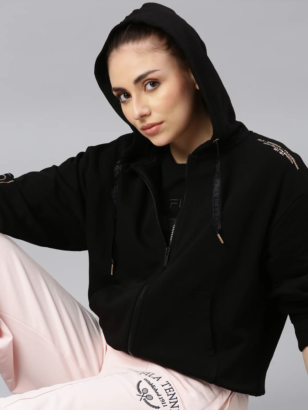 FILA Adults-Women Black Sweatshirts - Image 11
