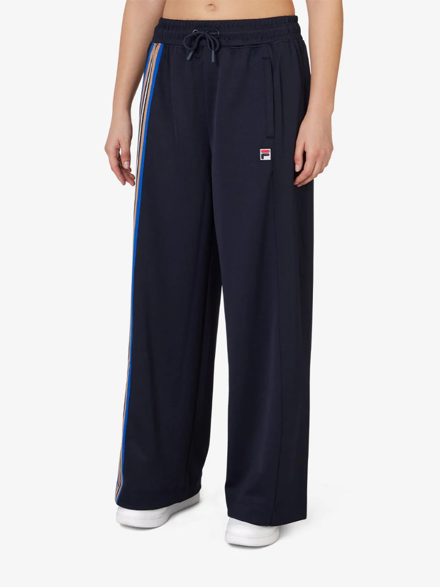 Women Flared Pants With Seven Stripes Tape Detail - Image 2