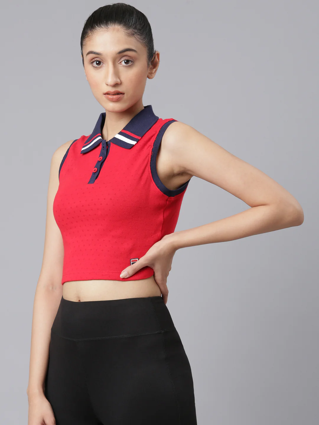 Fila Women Red Tyson Tank Top - Image 3