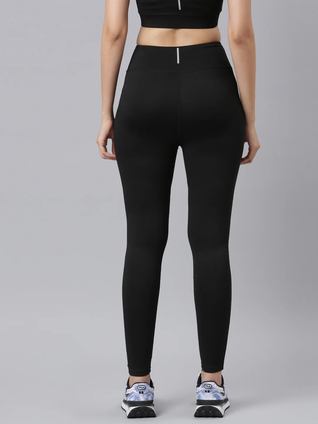 Fila Women Black Trude Women Legging - Image 4