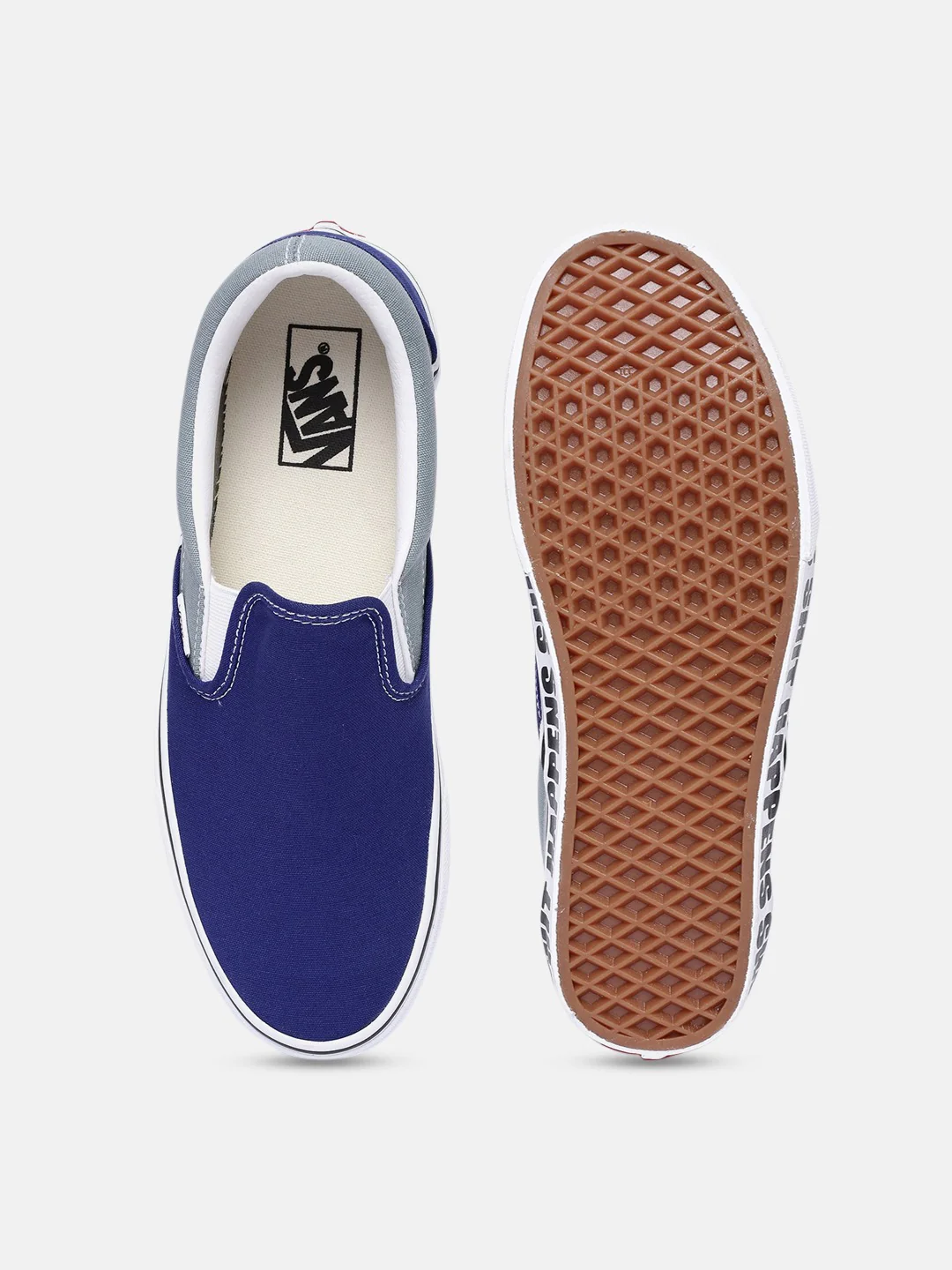 Blue Unisex Slip On - Image 3