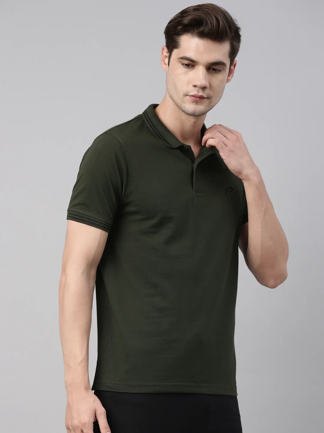 Men's Solid Polos - Image 4