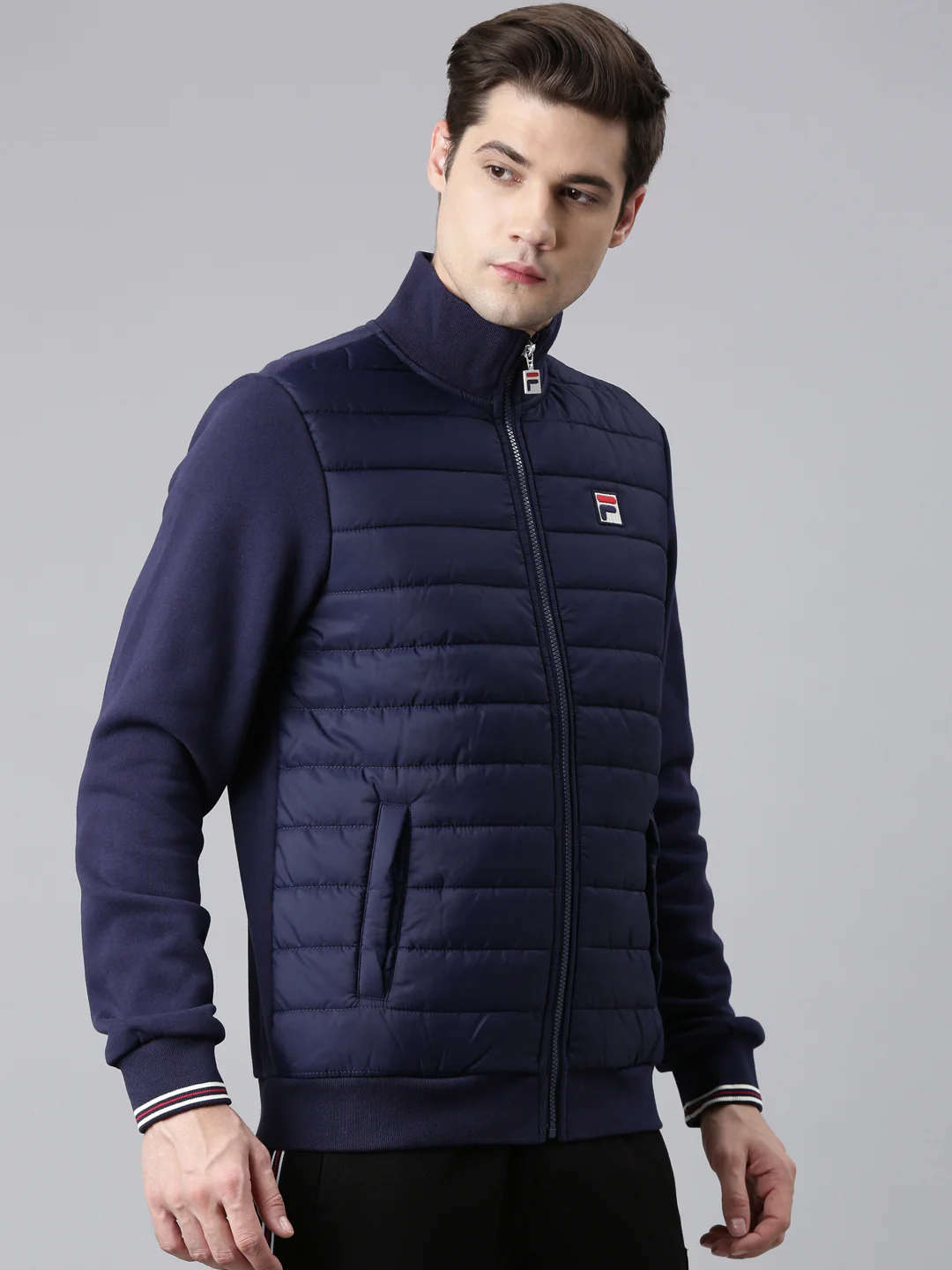 Fila Blue Malachi Men Track Jacket - Image 5