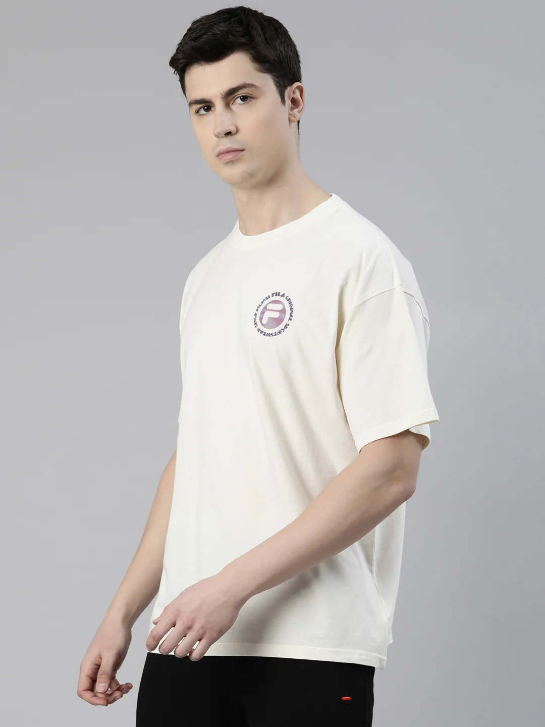 Fila Cream Haze Men's Graphic T-Shirt - Image 2