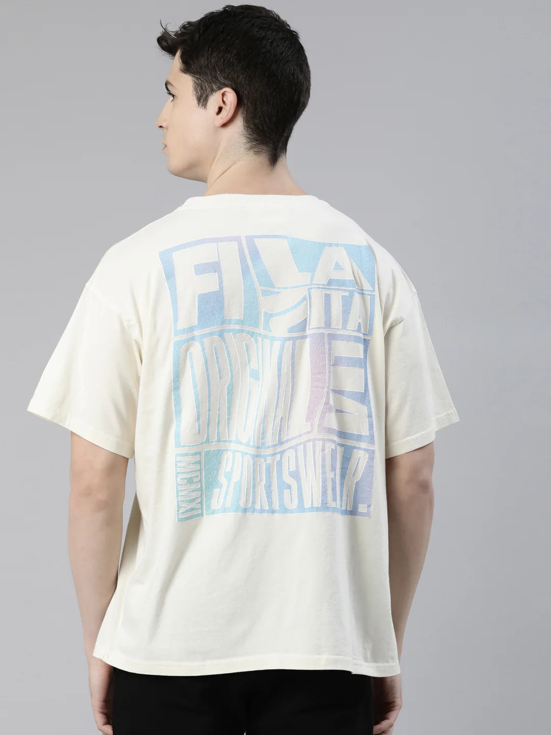 Fila Cream Ray Men's Graphic T-Shirt - Image 5