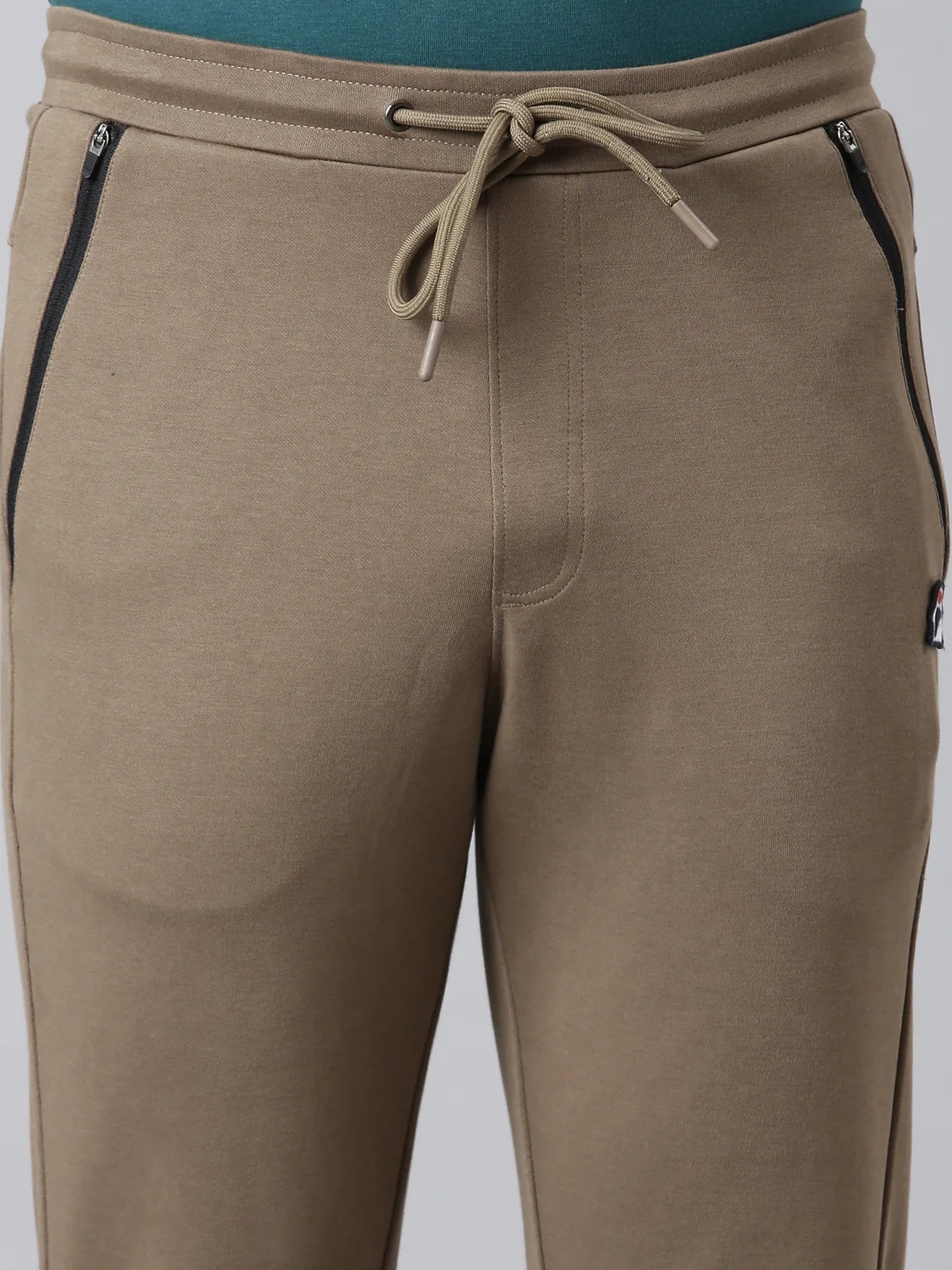 Fila Men Brown Bottom Wear Regular Fit - Image 7