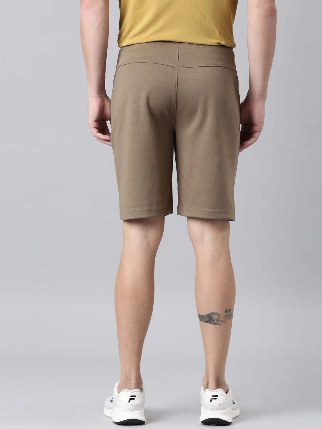 Fila Men Brown Shorts Regular Fit - Image 4