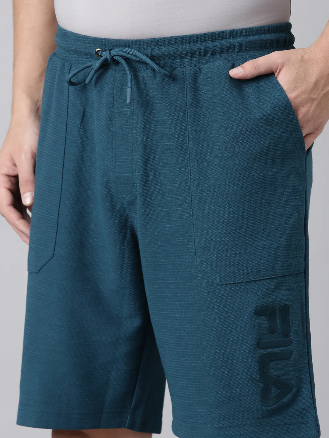 Fila Men Green Shorts Regular Fit - Image 8