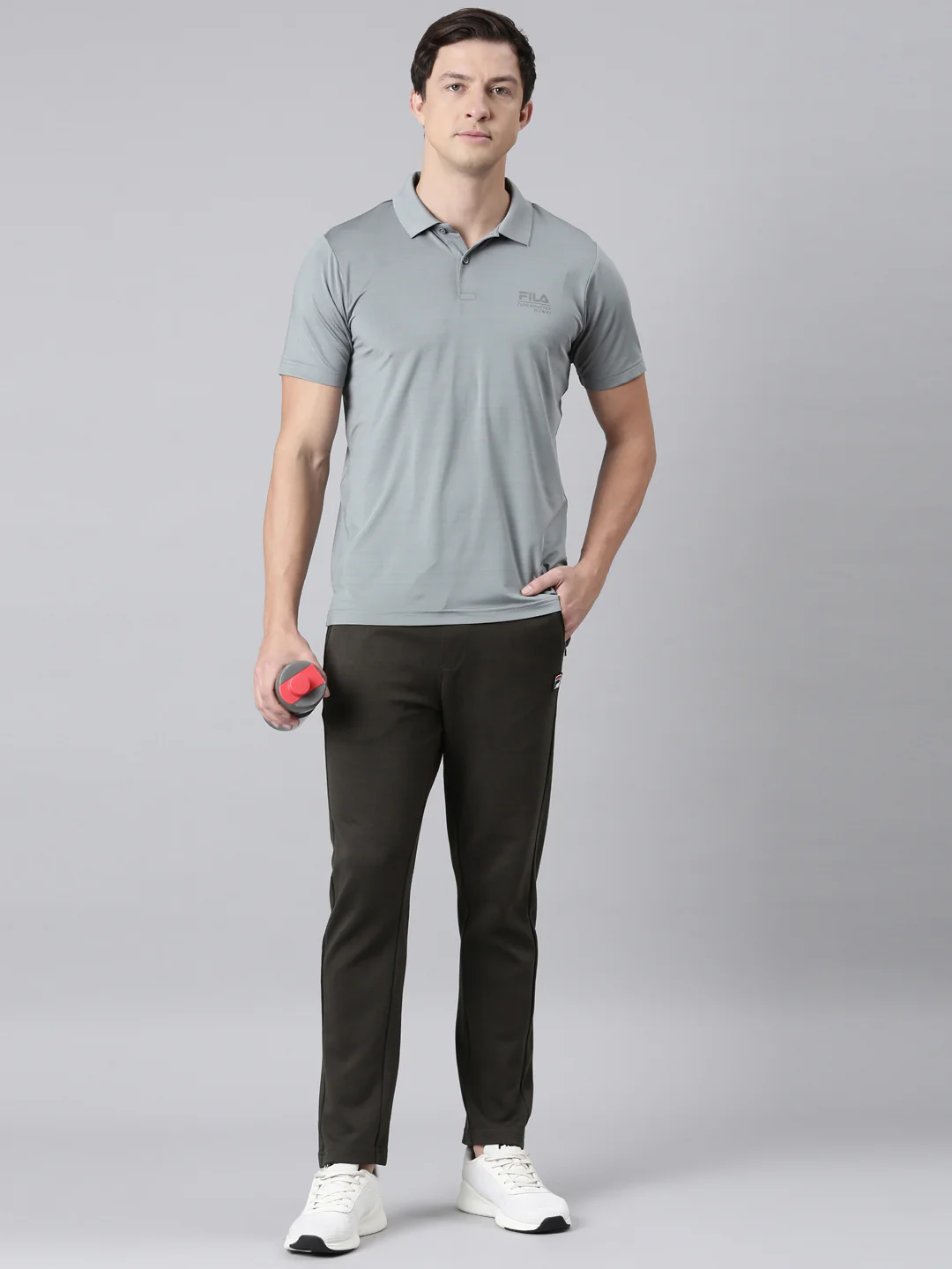 Fila Men Lime Green T-Shirts Regular Fit - Image 9
