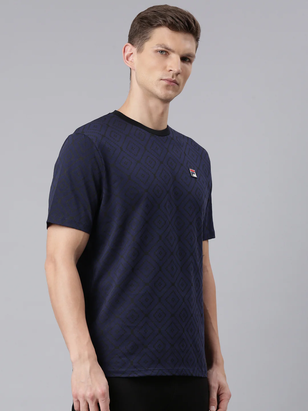 Fila Men Navy William T-Shirt - Image 4