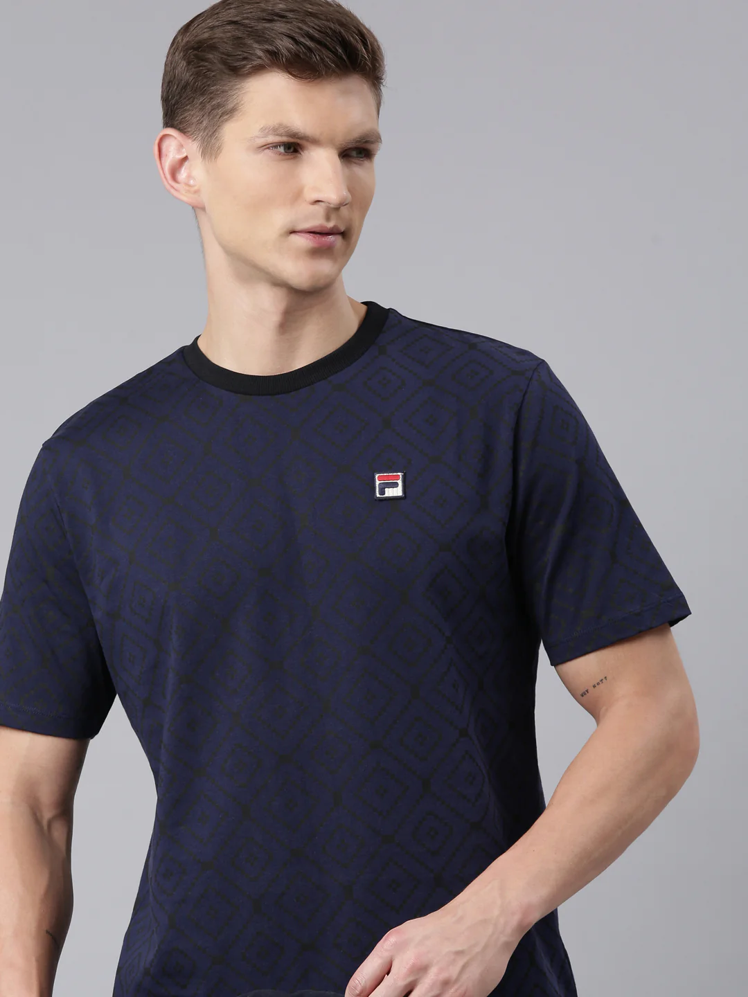 Fila Men Navy William T-Shirt - Image 9