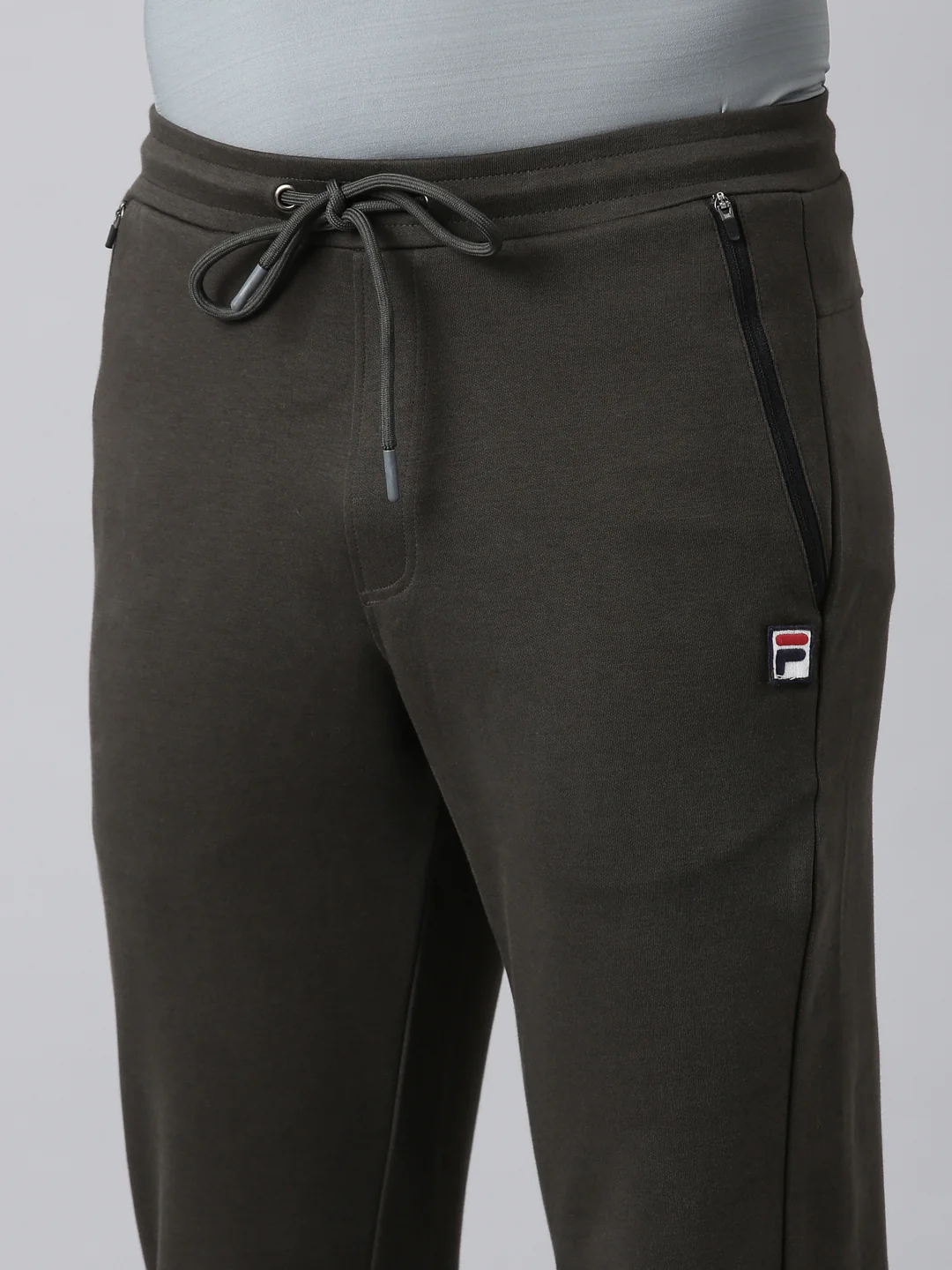 Fila Men Olive Bottom Wear Regular Fit - Image 8