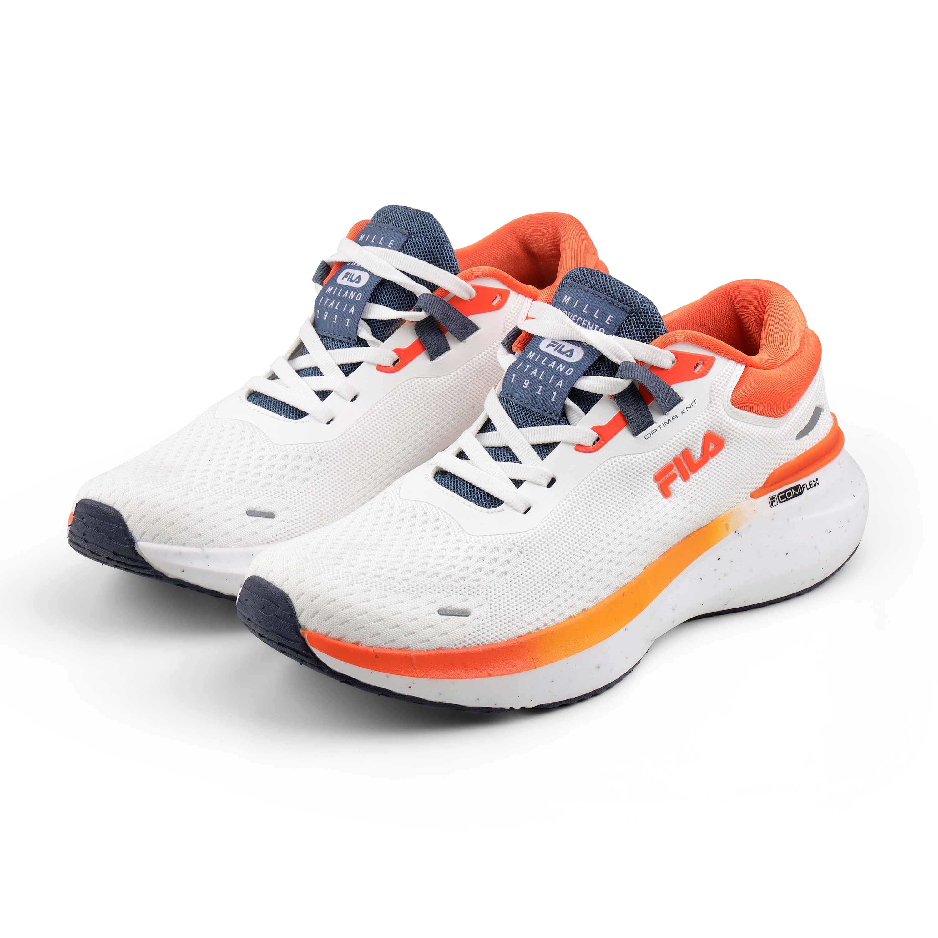 Fila Men White Ease Remo Shoes - Image 7