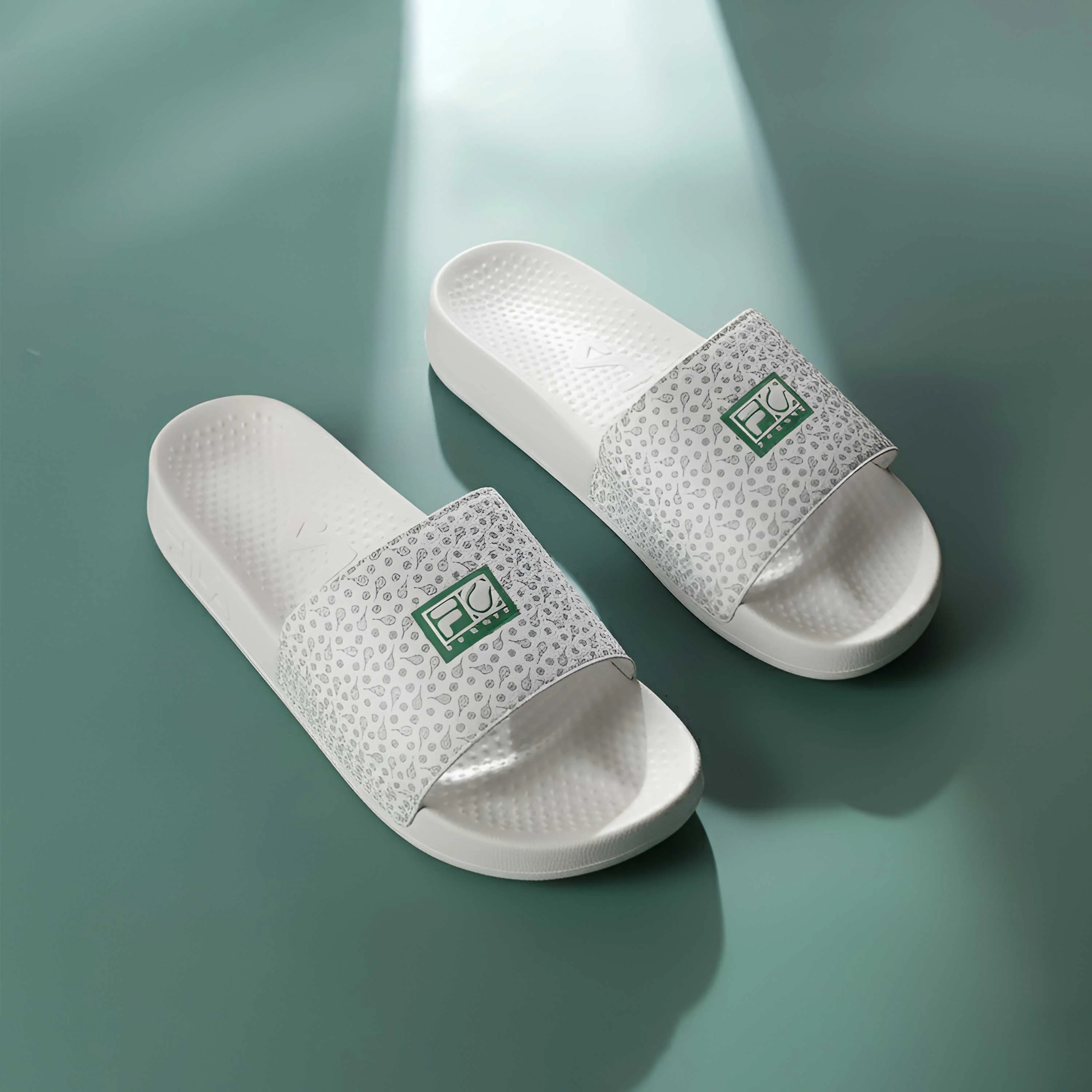 Fila Men Off White River Slides - Image 3