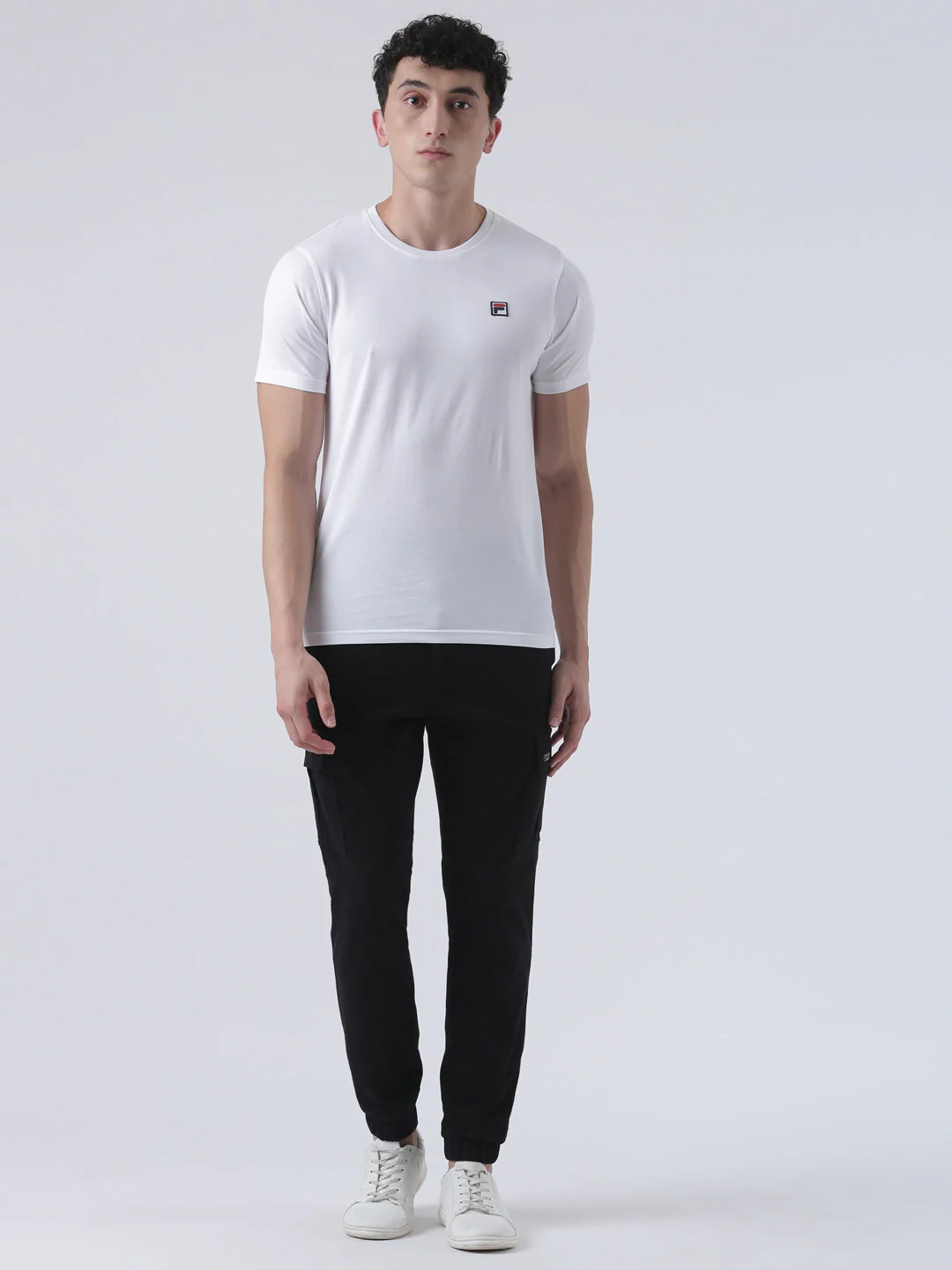 Fila Men White T-Shirt Slim Fit - Image 7