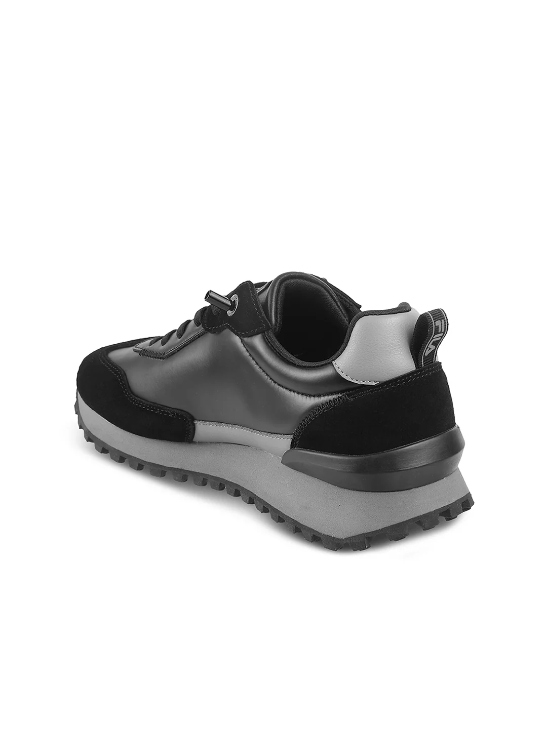 Fila Mens Retro-Jo Reflect Black Sneakers - Image 8
