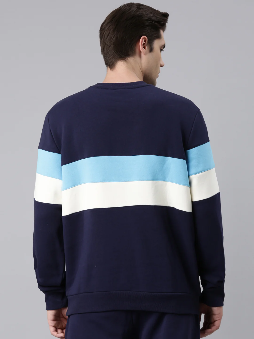 Fila Navy Roman Men Sweat Shirt - Image 5