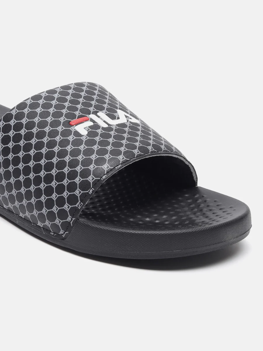 Fila Savil Black Slides For Men - Image 6