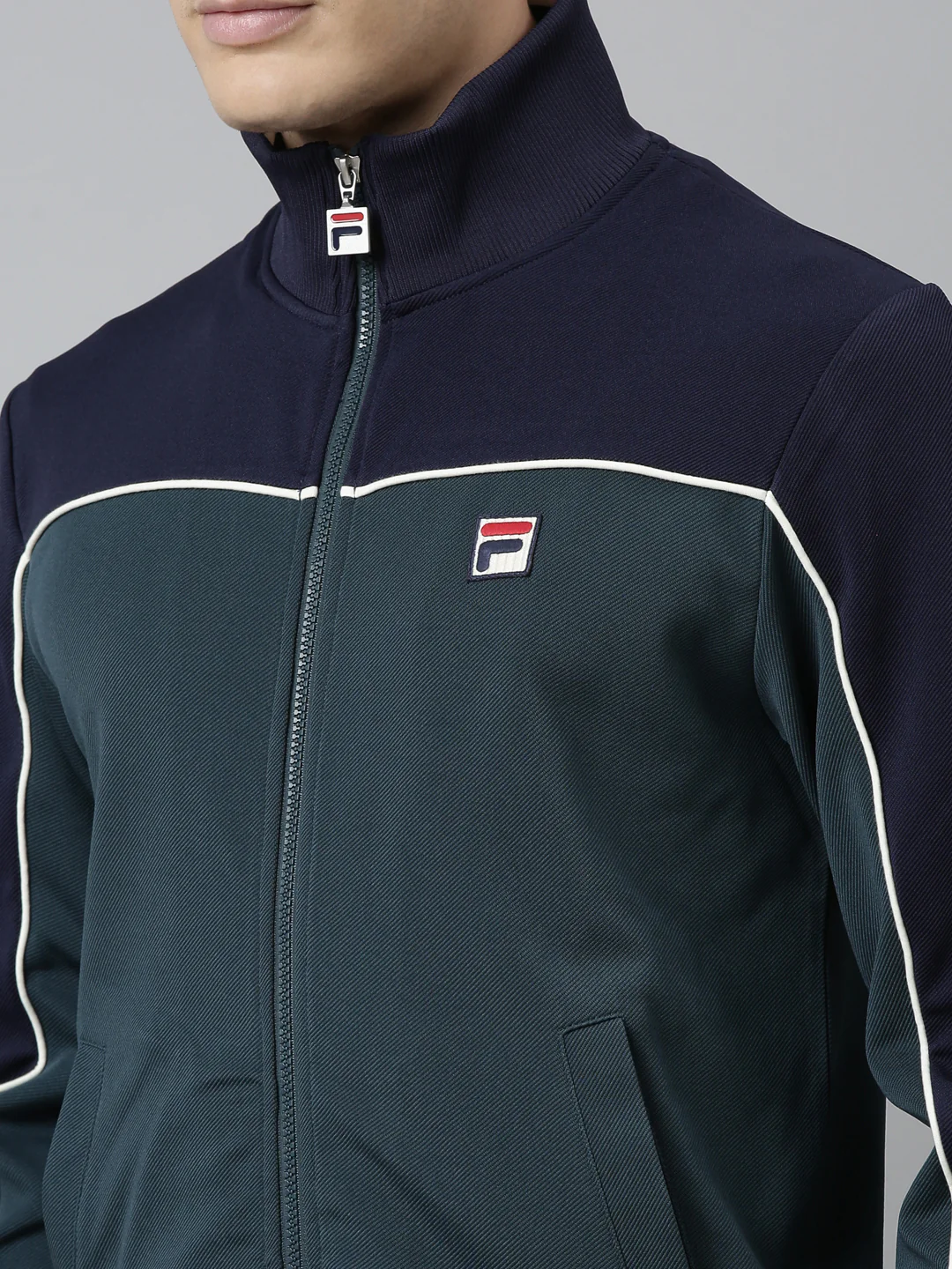Fila Teal Wales Men's Jacket - Image 2