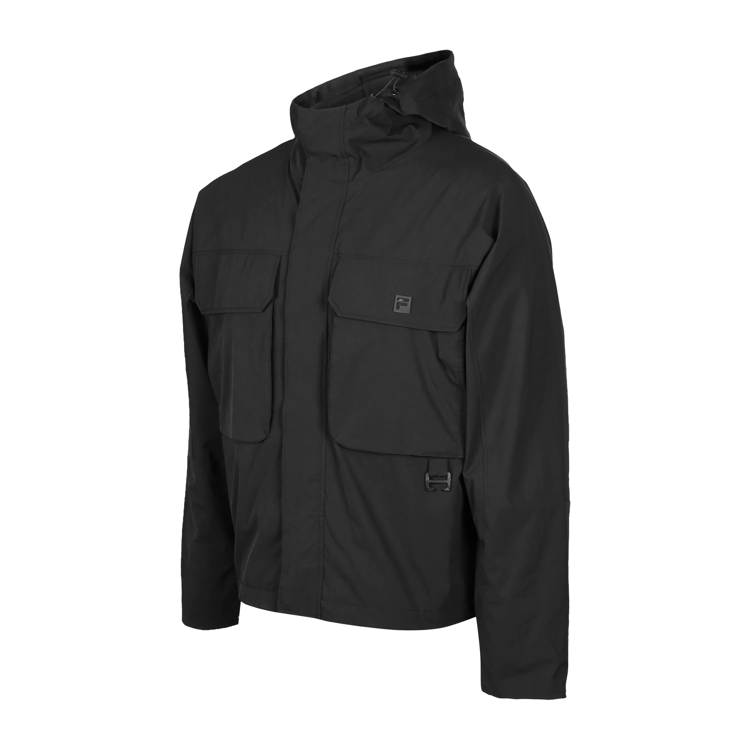 Fila Unisex Black Futura Woven Jacket - Image 2