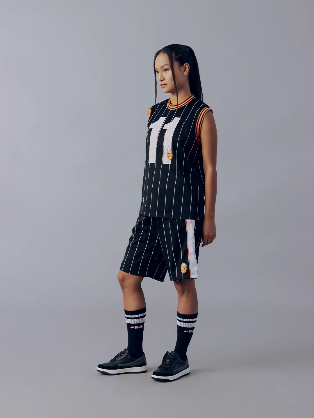 Fila Unisex Black Walt Sleeve Less Tank - Image 6
