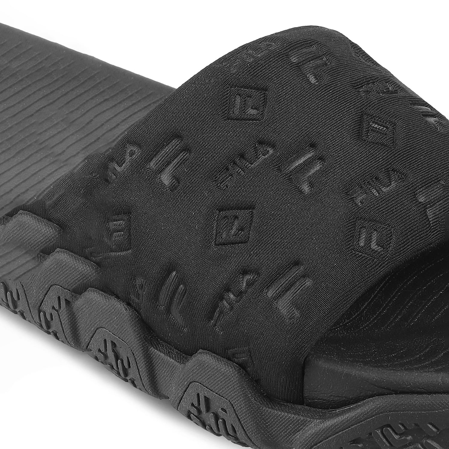 Fila Unisex Candor Black Sliders - Image 6