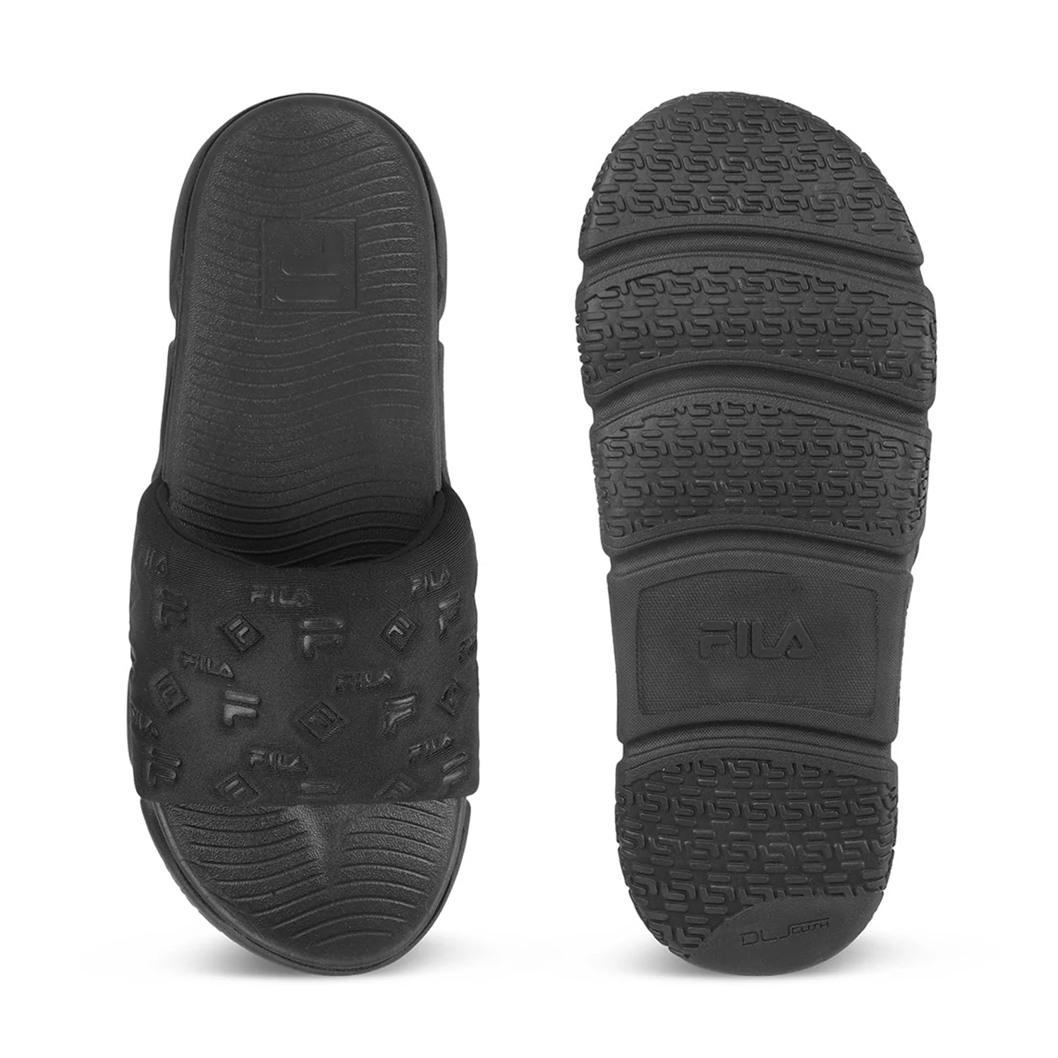 Fila Unisex Candor Black Sliders - Image 8