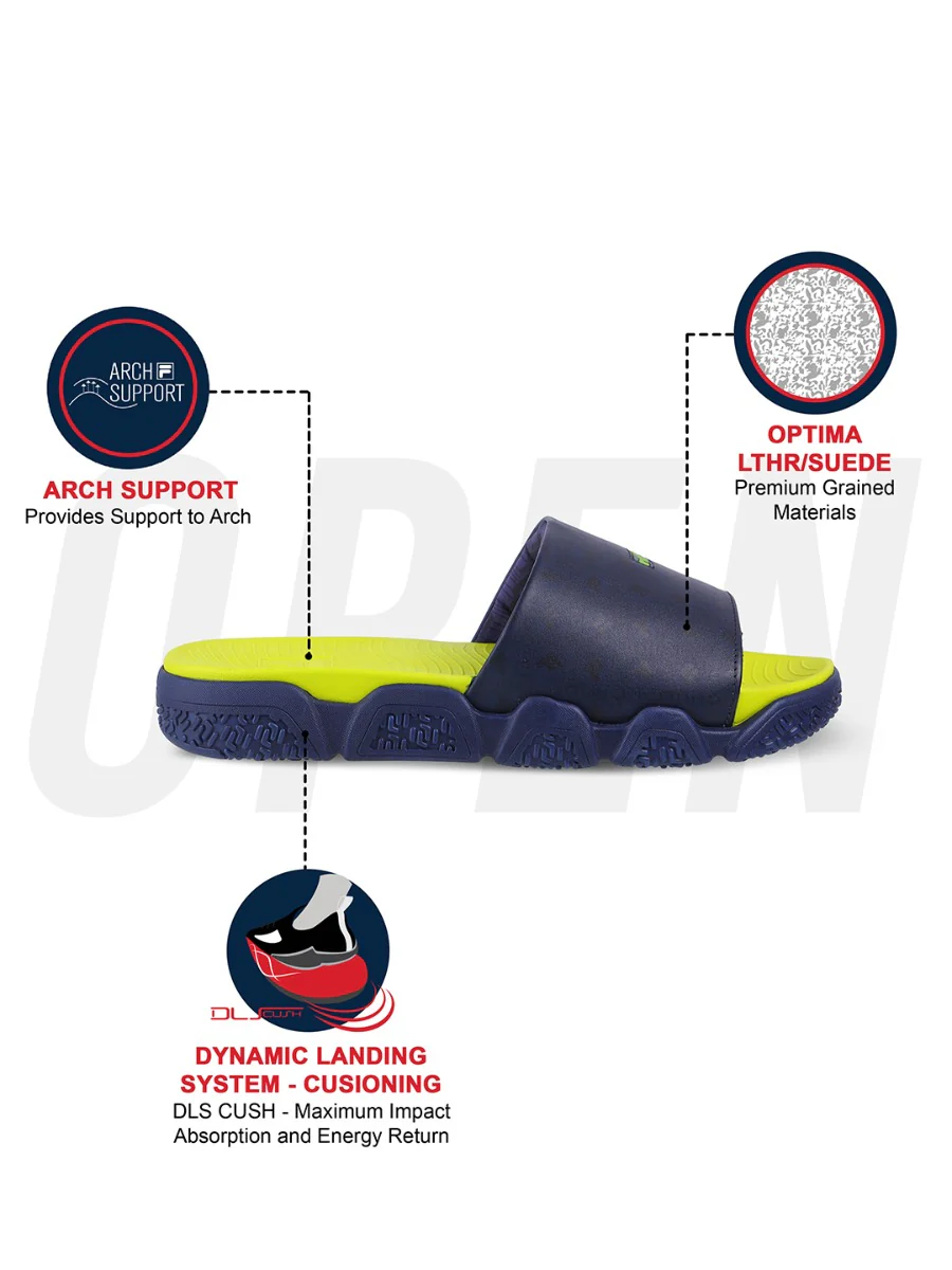 Fila Unisex Embar Navy Sliders - Image 7