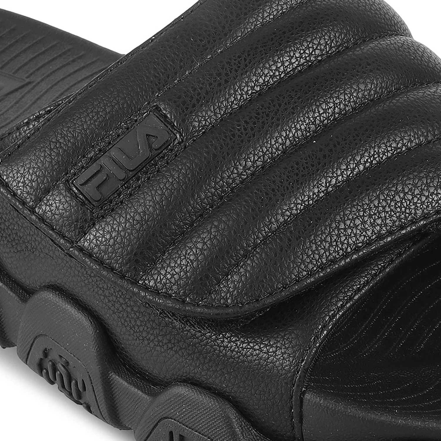 Fila Unisex Forida Black Sliders - Image 10