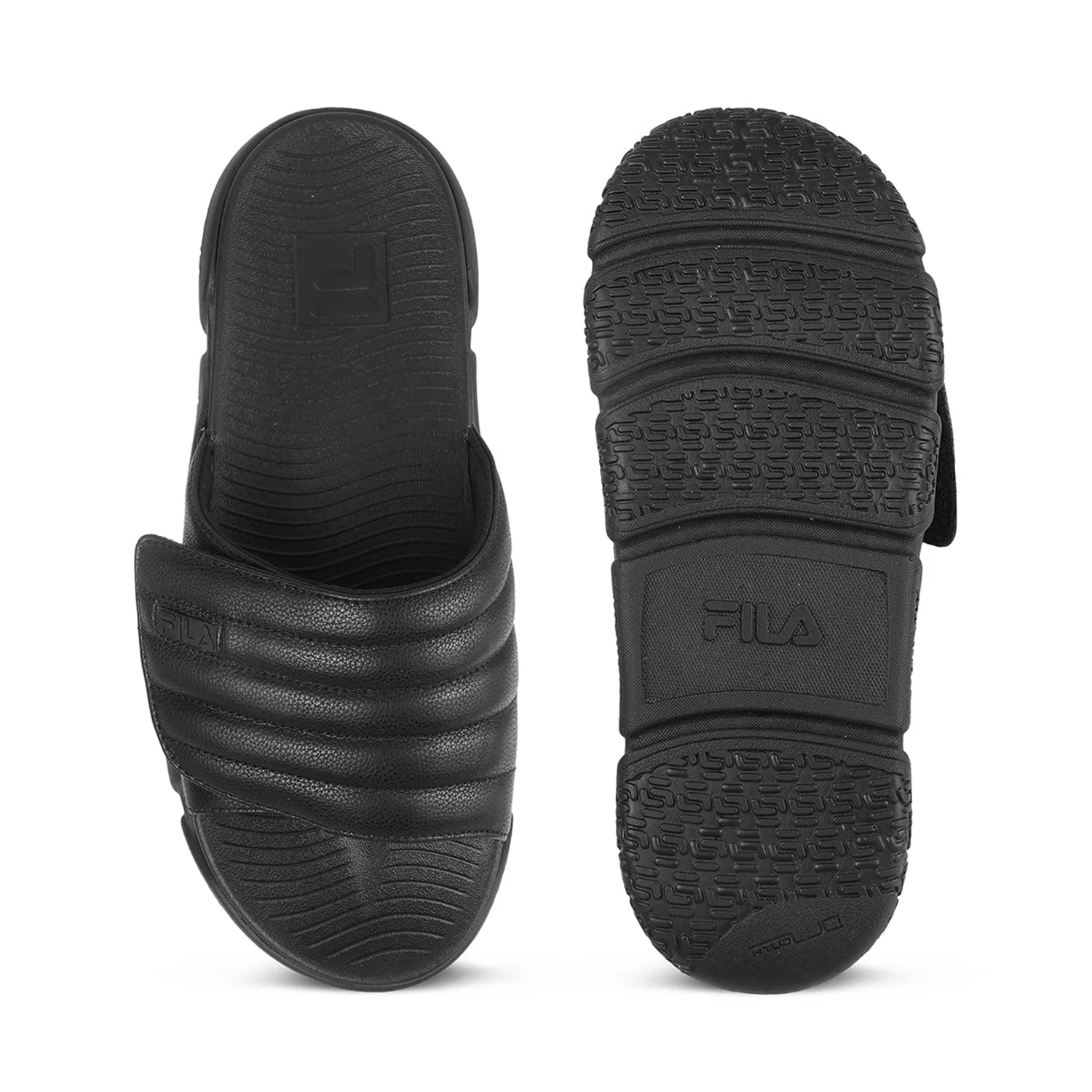 Fila Unisex Forida Black Sliders - Image 5