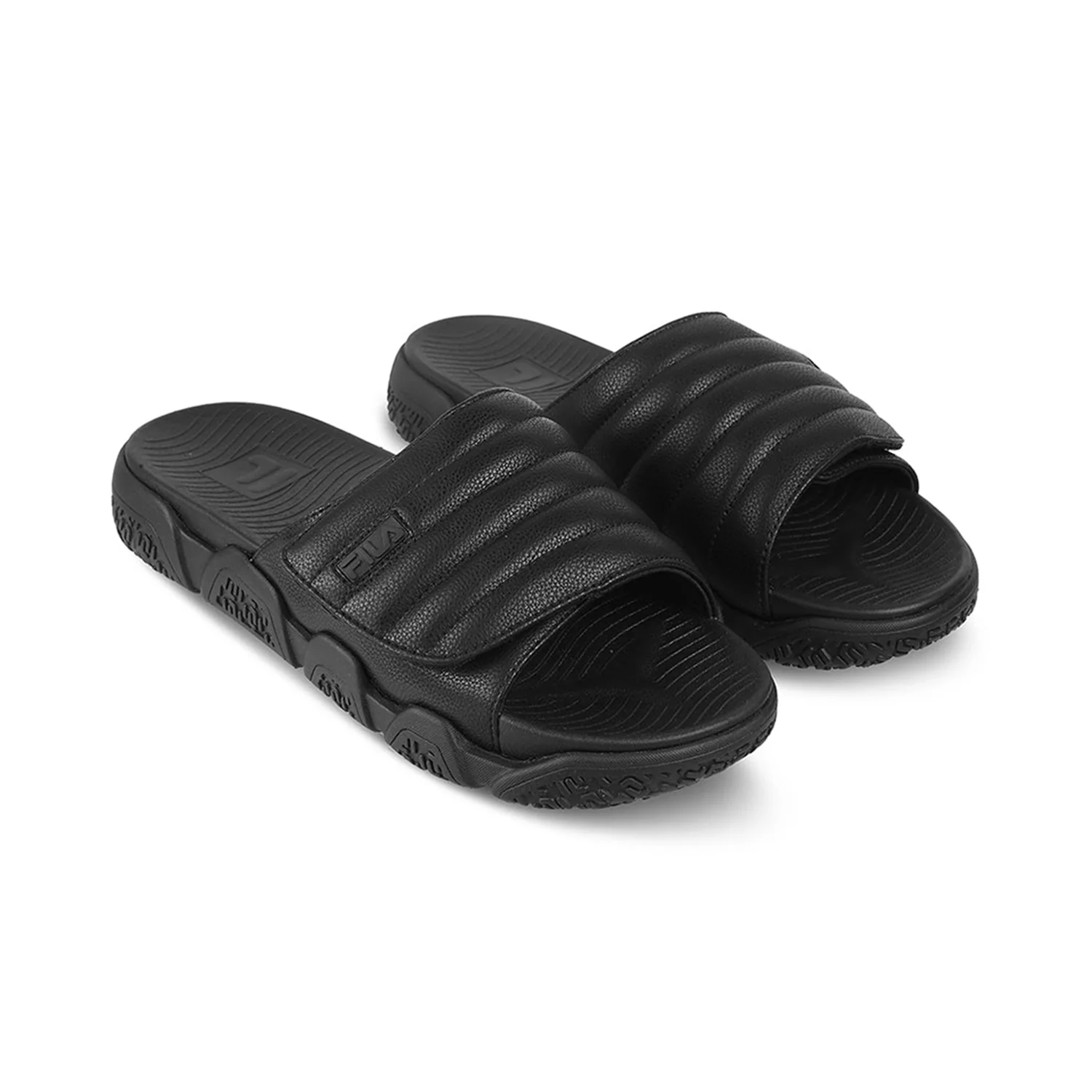Fila Unisex Forida Black Sliders - Image 8