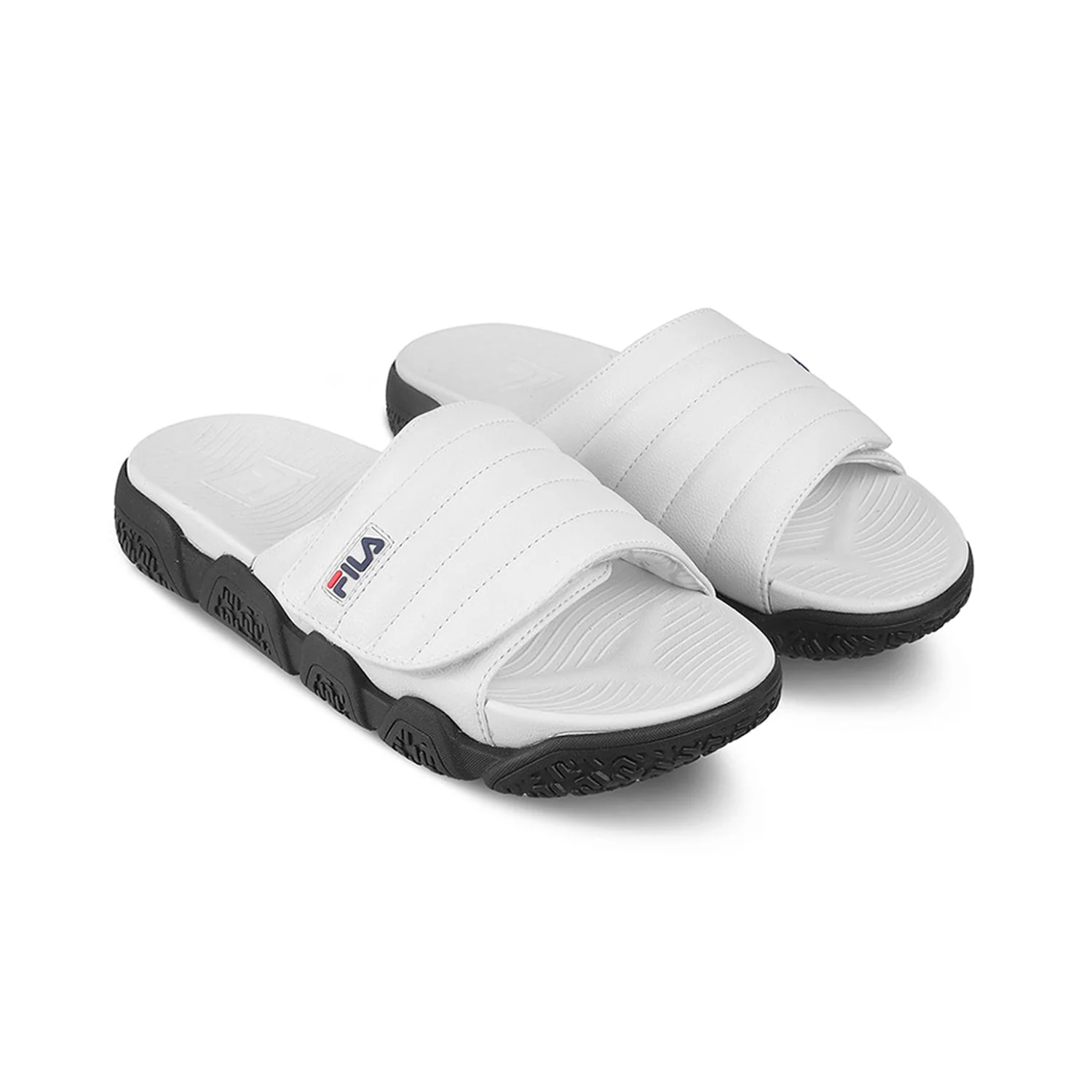 Fila Unisex Forida Off White Sliders - Image 5