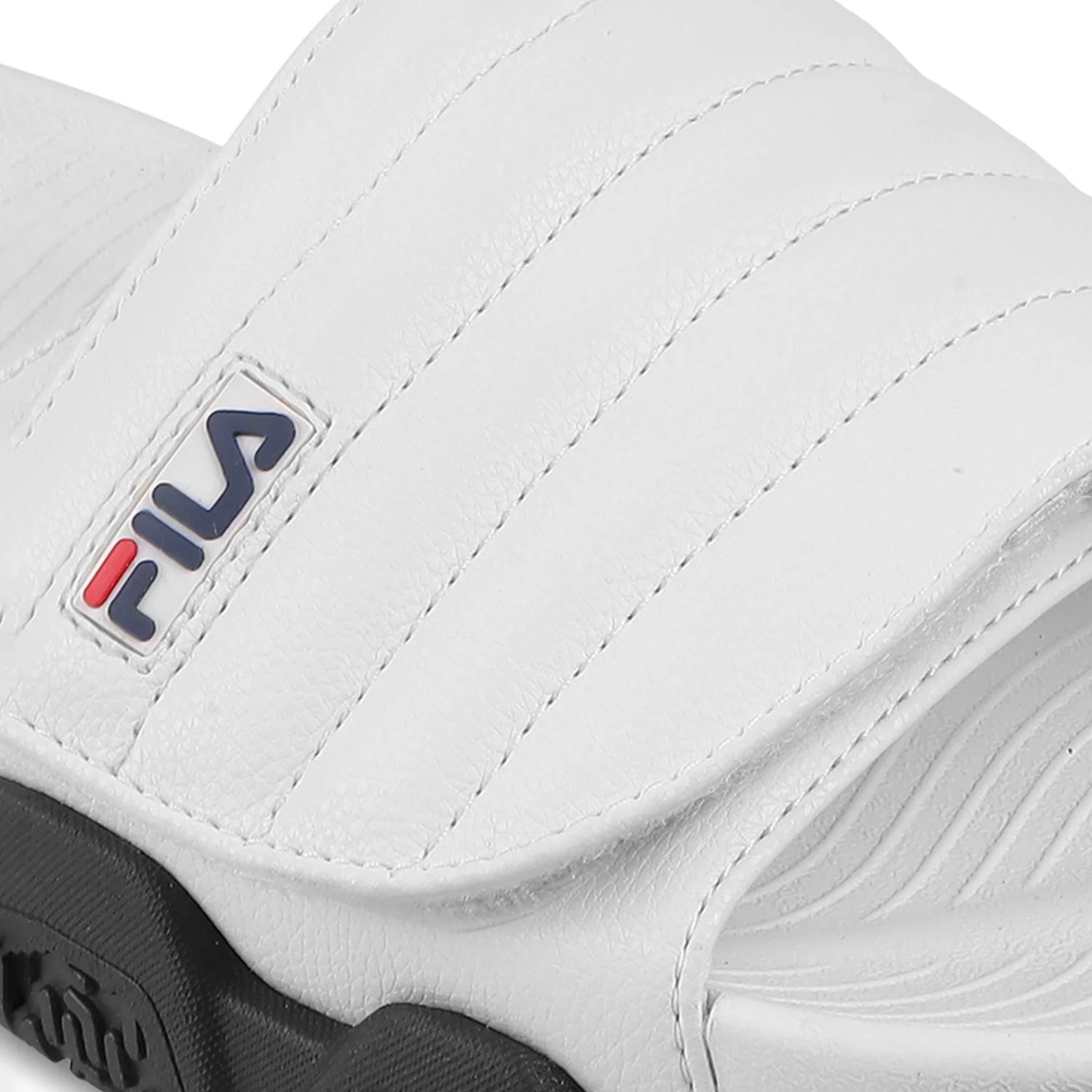 Fila Unisex Forida Off White Sliders - Image 7