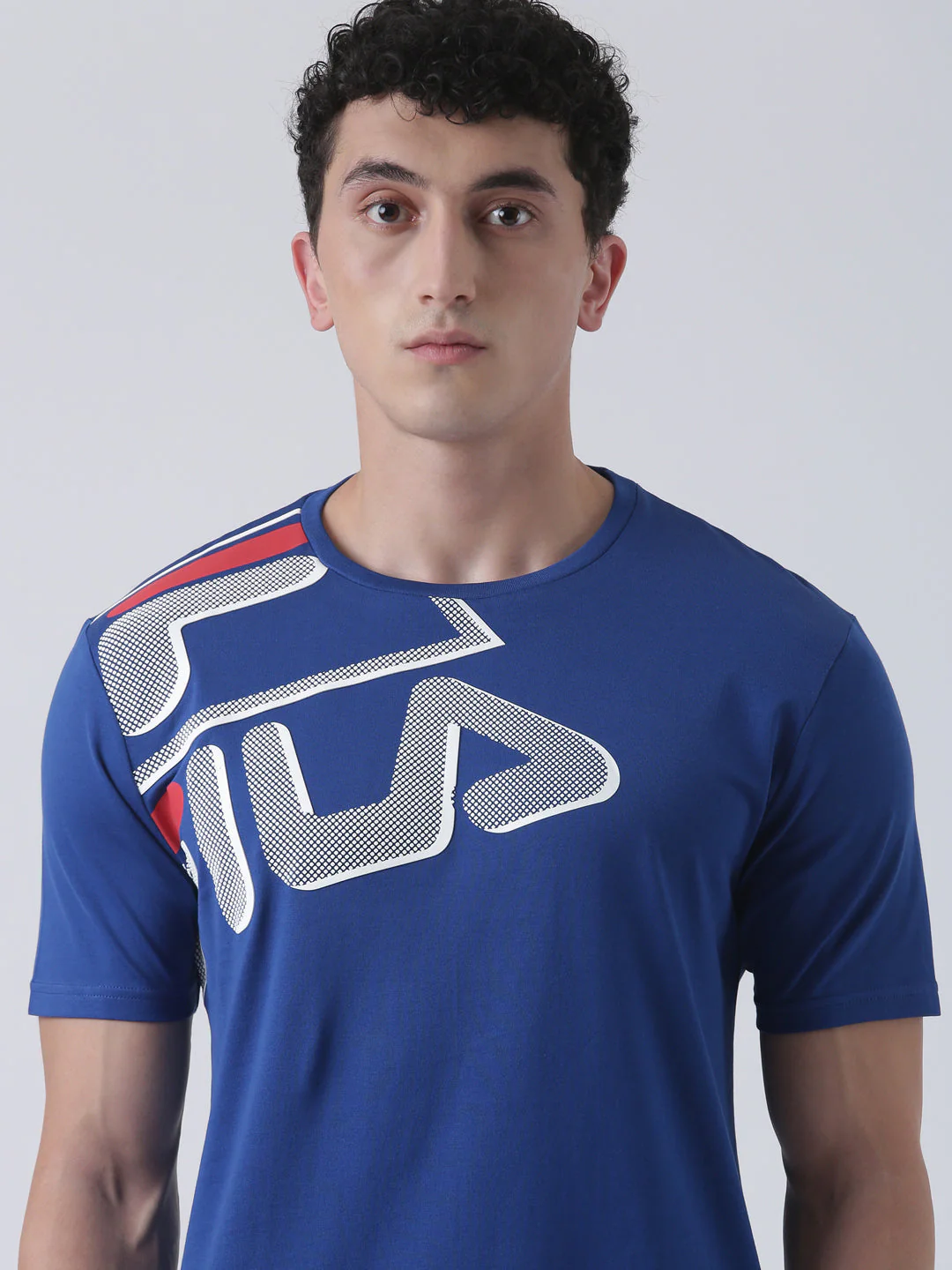 Fila Unisex Red T-Shirt Relaxed Fit - Image 11
