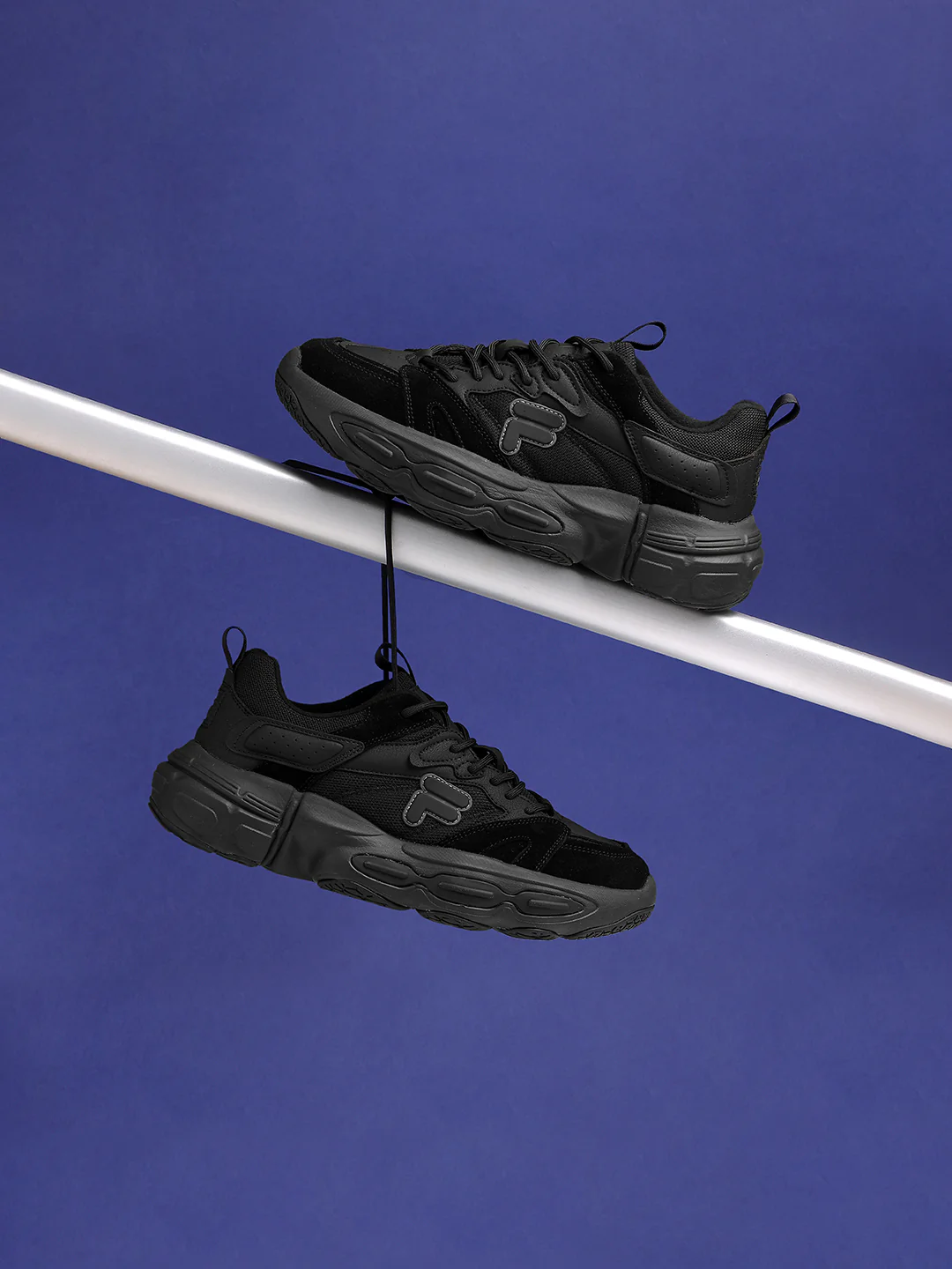 Fila Unisex Ri-Tss Ballad Black Sneakers - Image 4