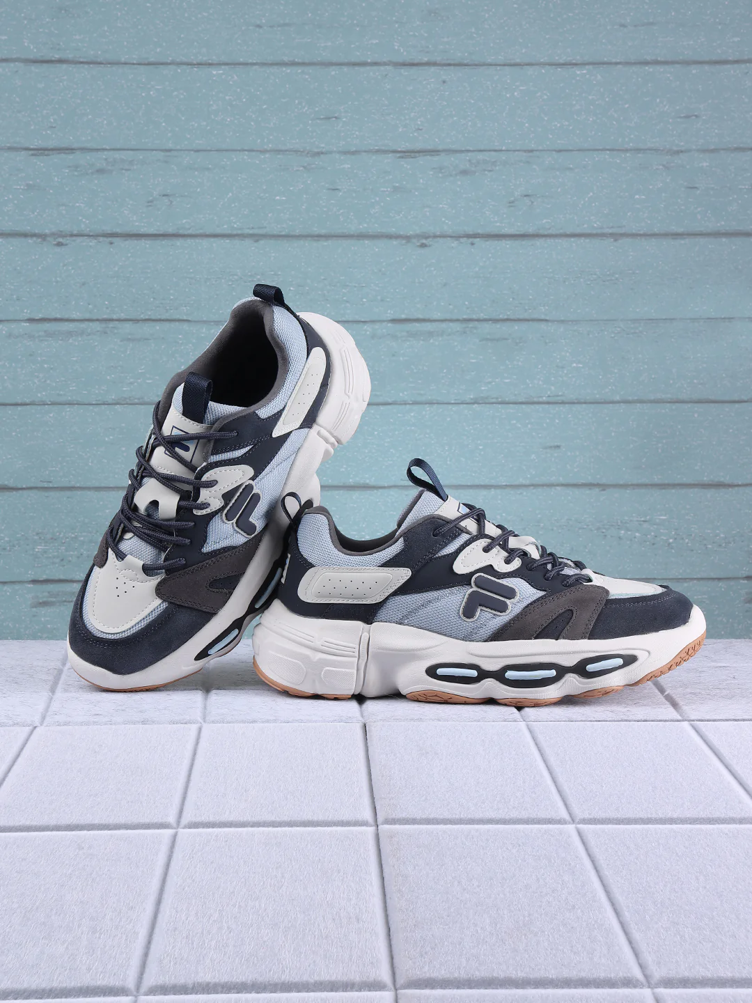 Fila Unisex Ri-Tss Ballad Blue Sneakers - Image 4