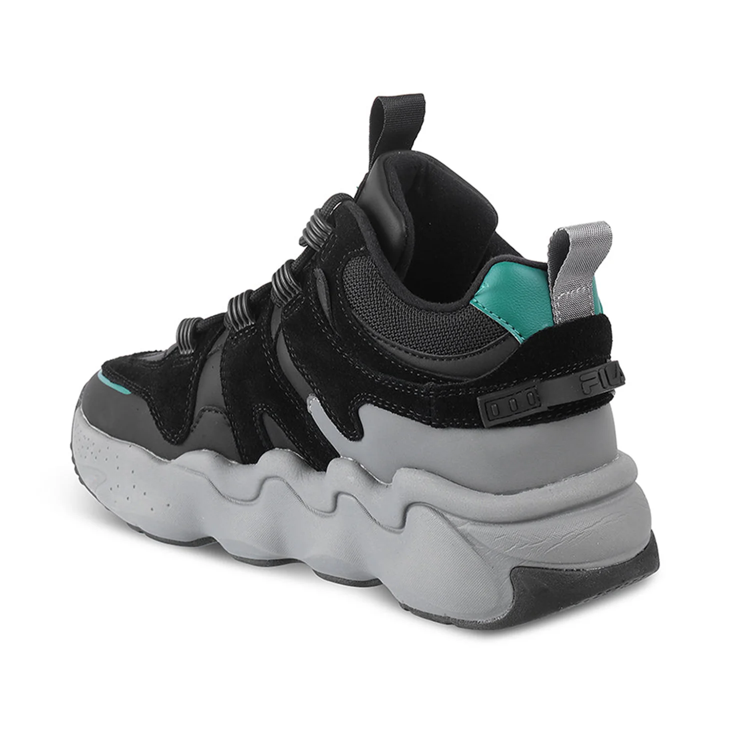 Fila Unisex Ri-Tss High Iii Black Sneakers - Image 8