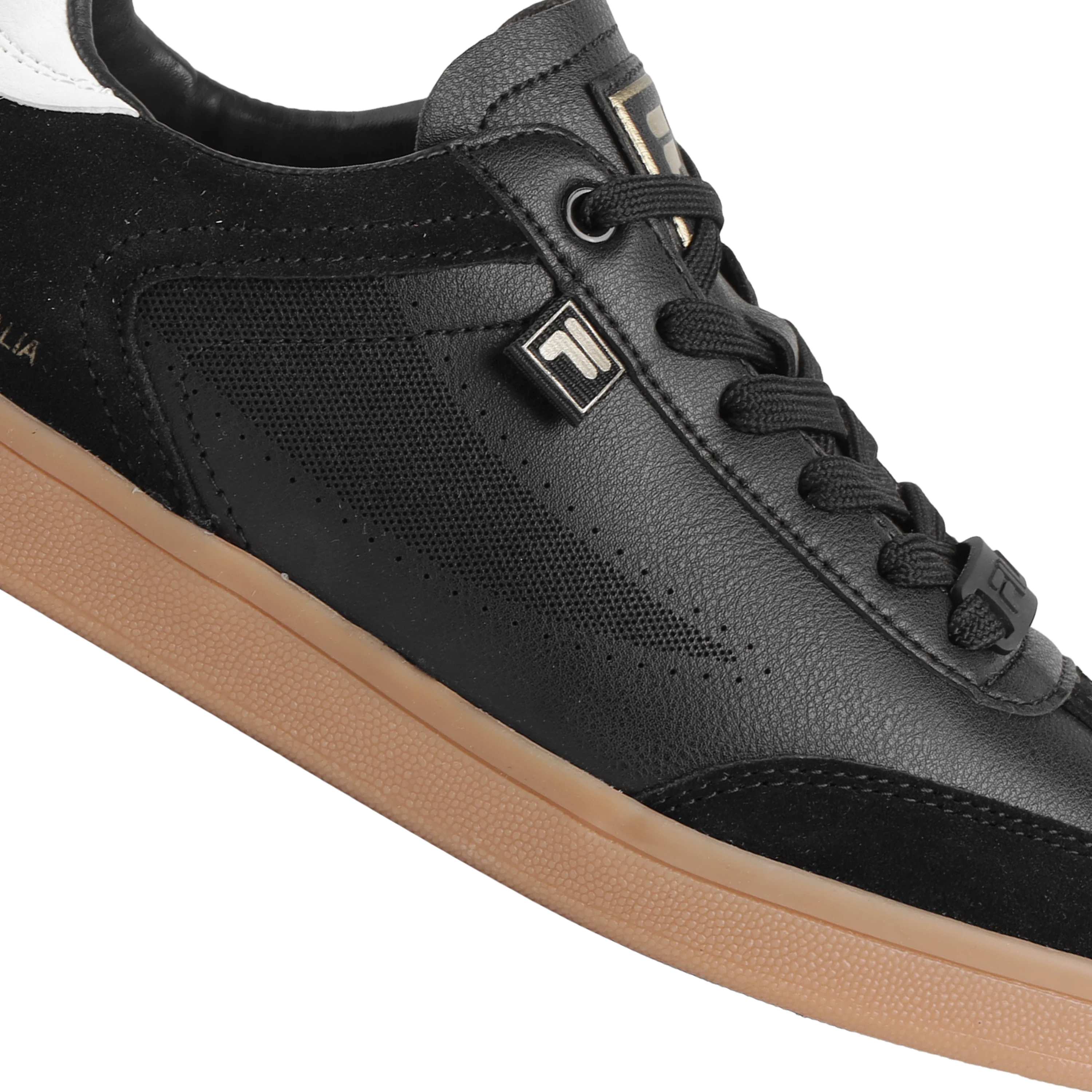 Fila Women Black Asher Suede Shoes - Image 8