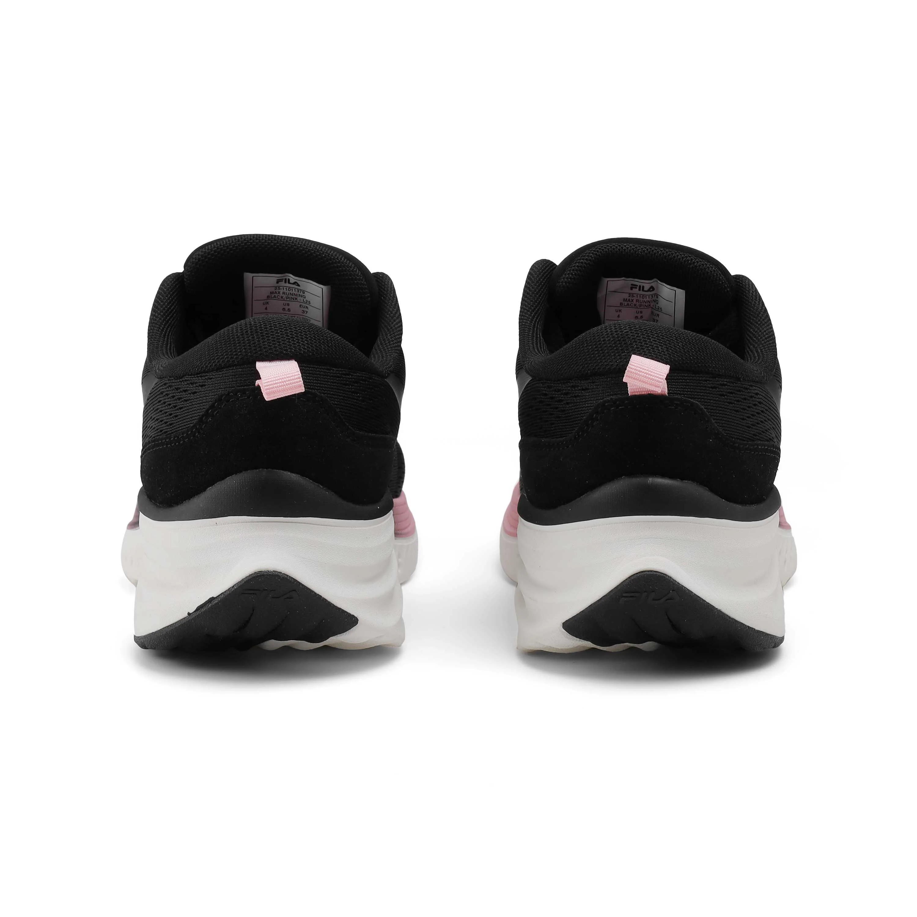 Fila Women Black-Pink Max Running Shoe - Image 4