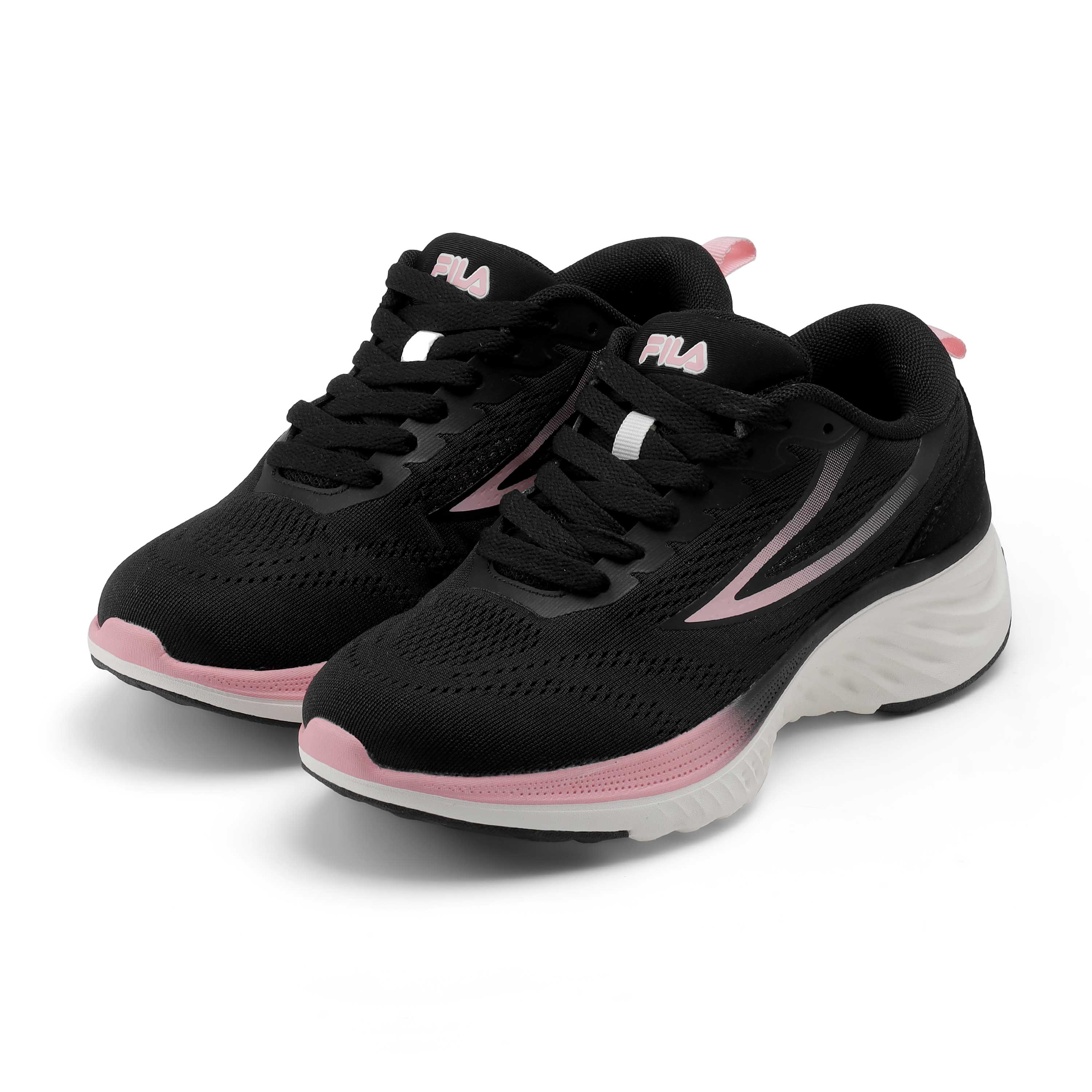 Fila Women Black-Pink Max Running Shoe - Image 7