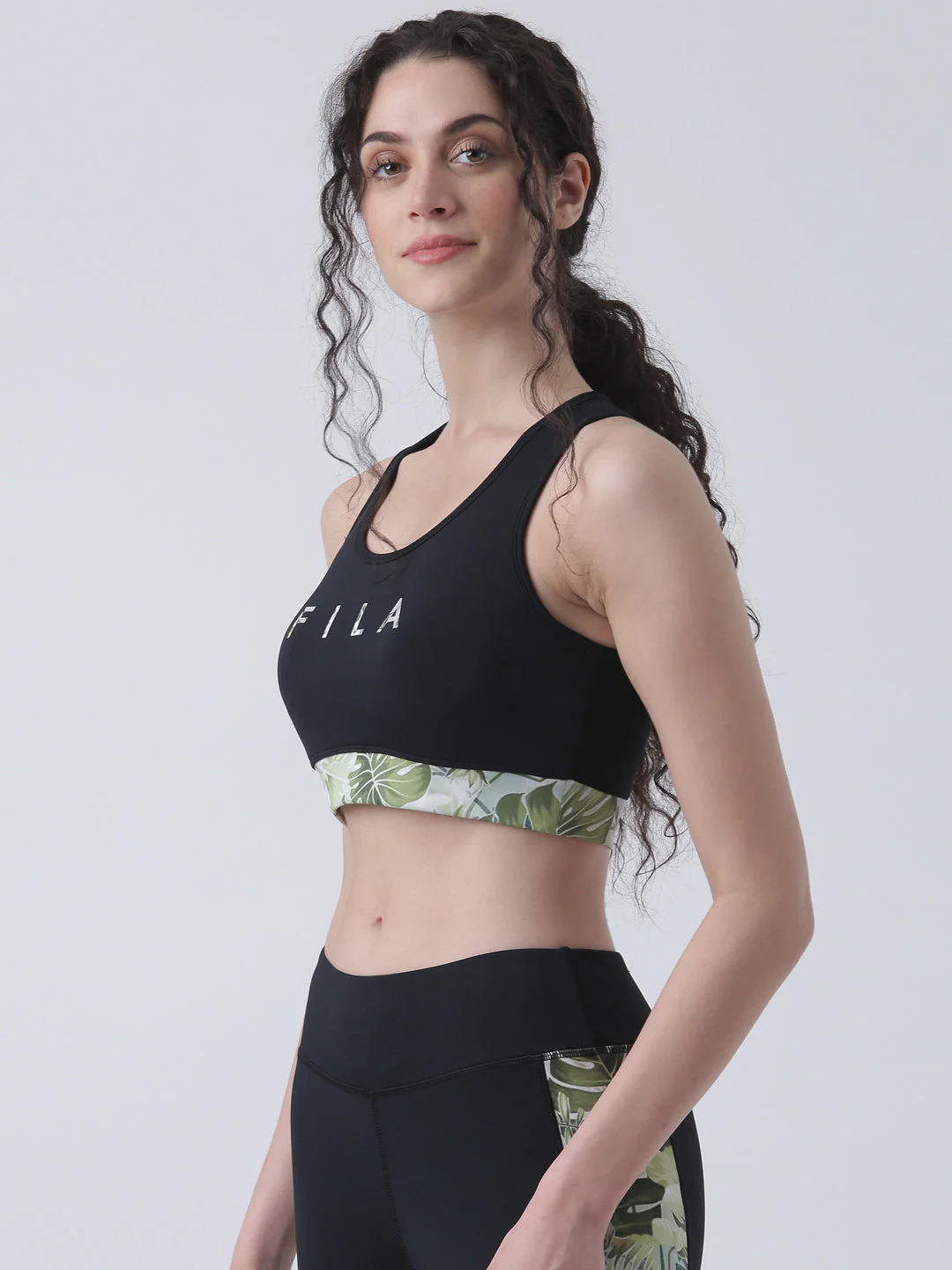 Fila Women Black Sports Bra Regular Fit - Image 4