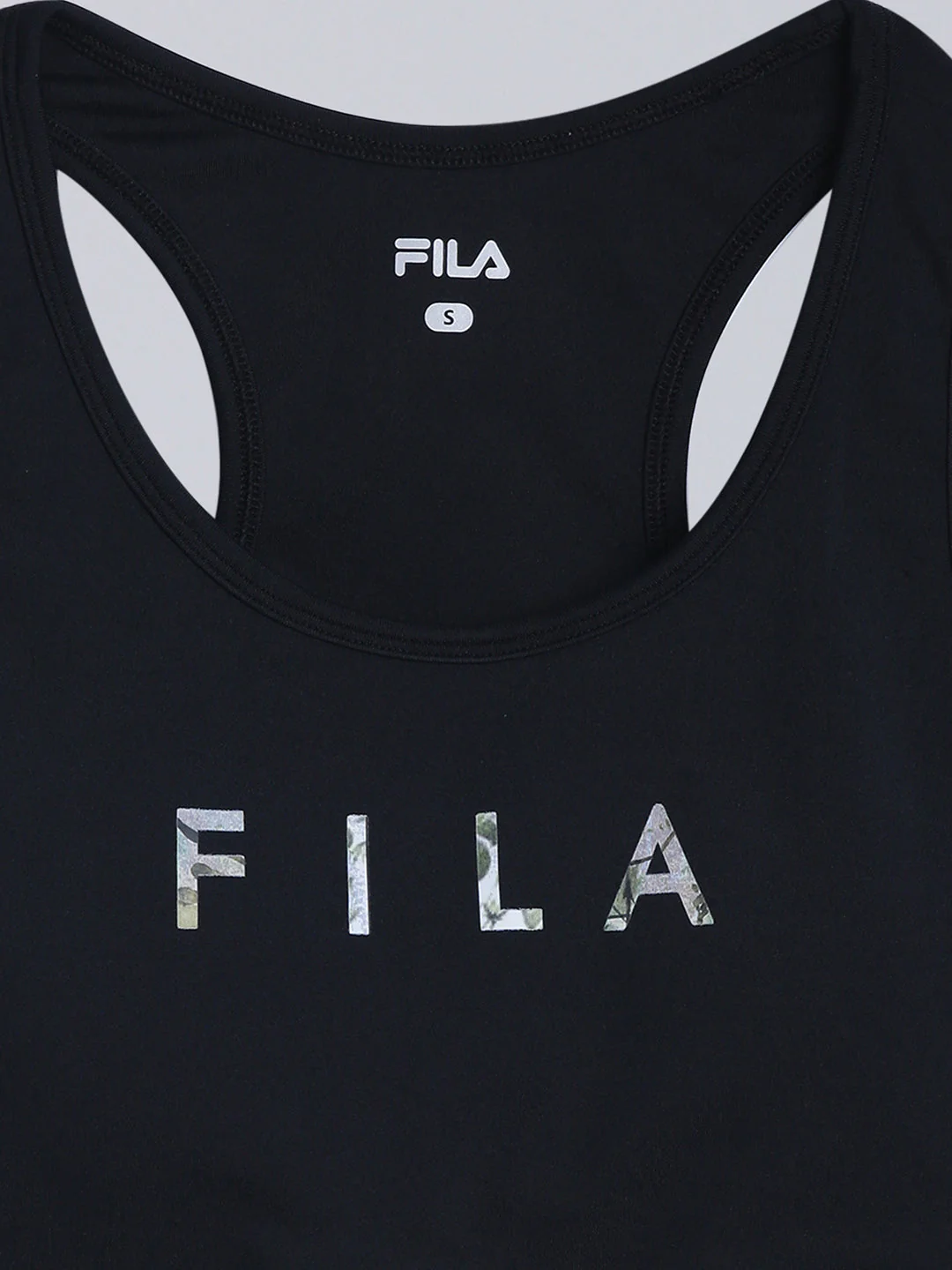 Fila Women Black Sports Bra Regular Fit - Image 9