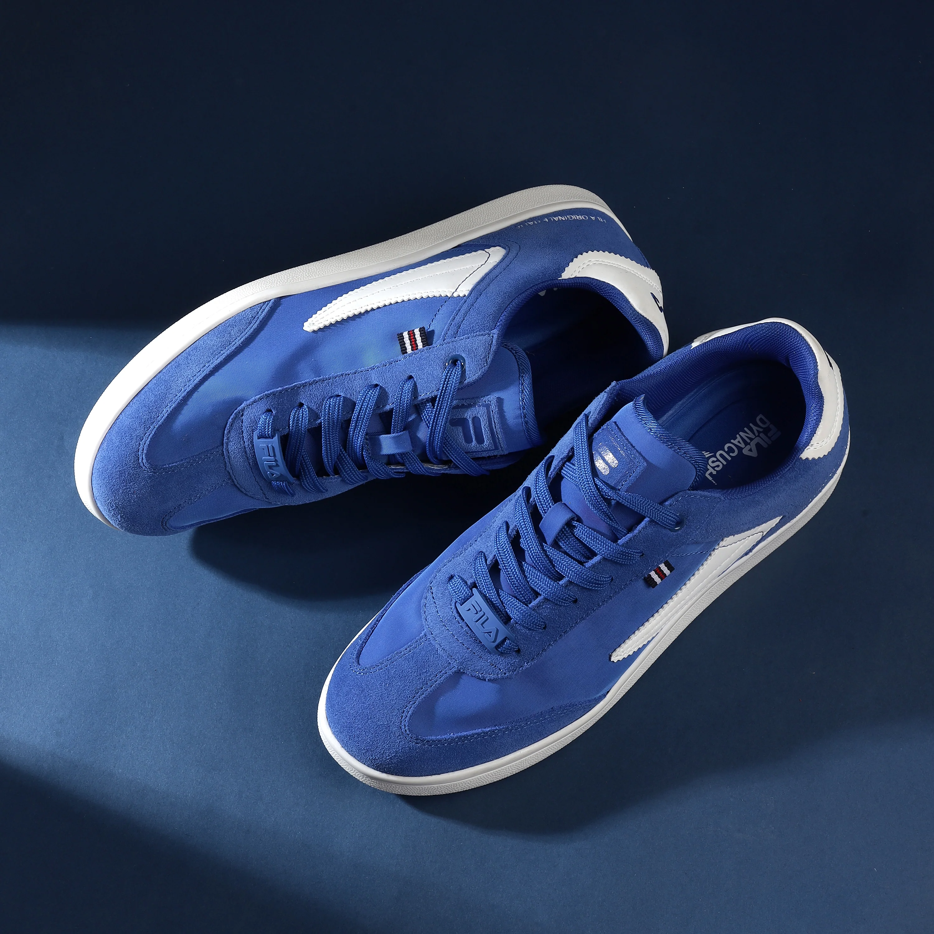 Fila Men Blue Asher Textile Shoes - Image 3