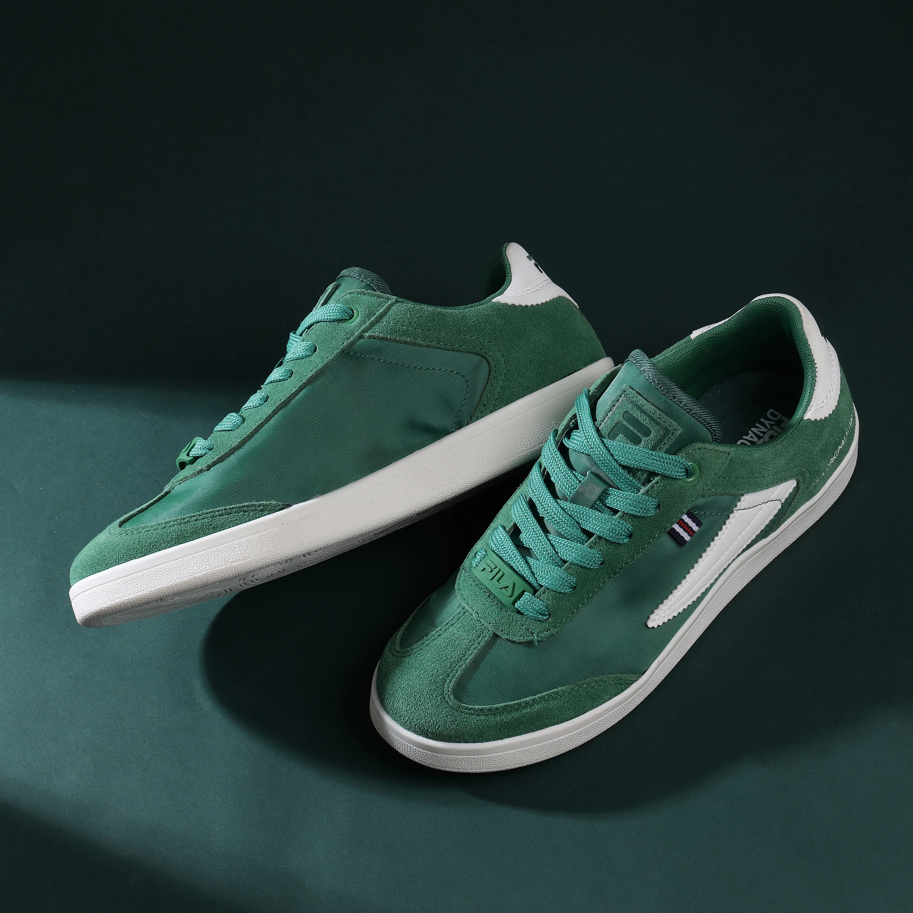 Fila Men Green Asher Textile Shoes - Image 3
