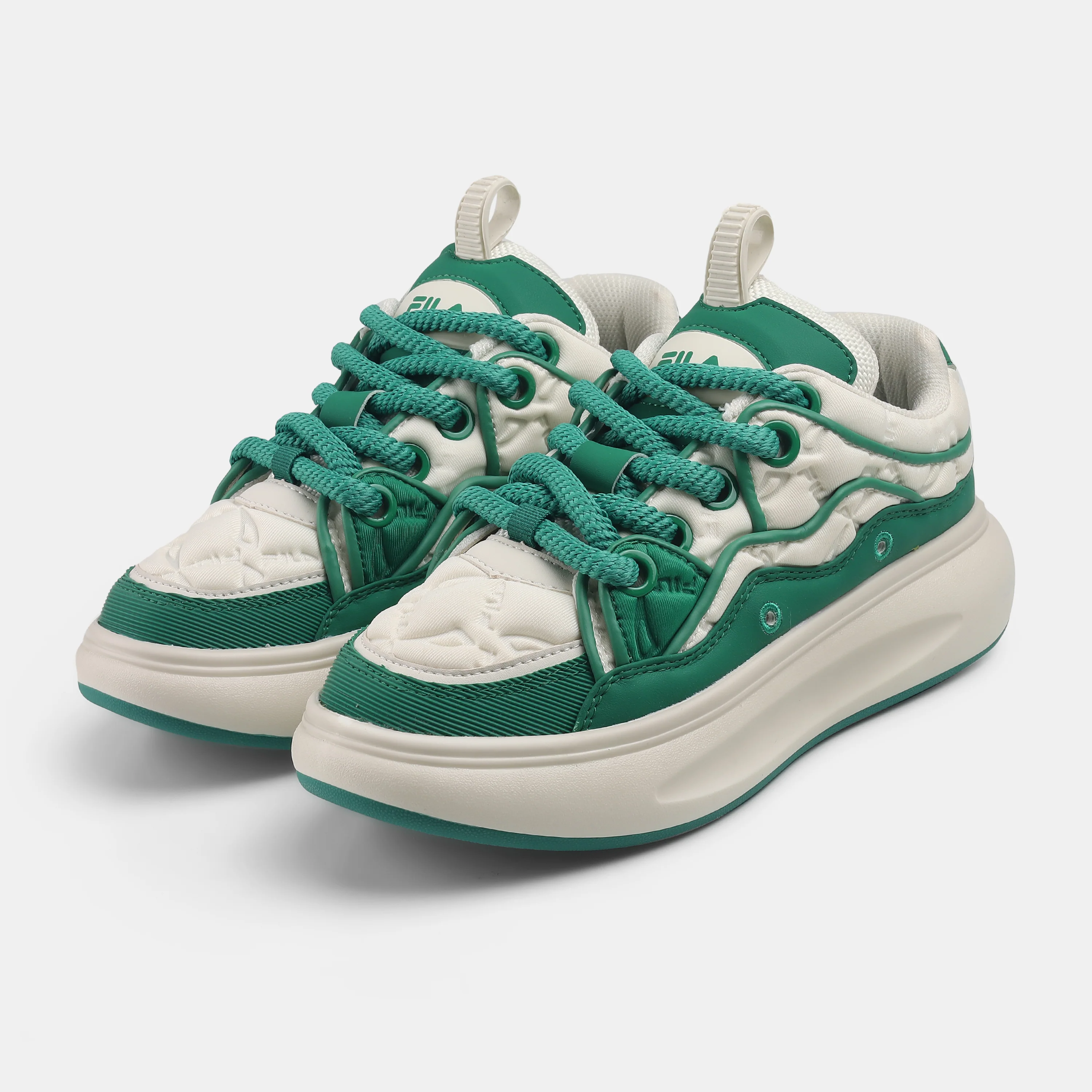 Fila Unisex Green Tss Moon Shoes - Image 4