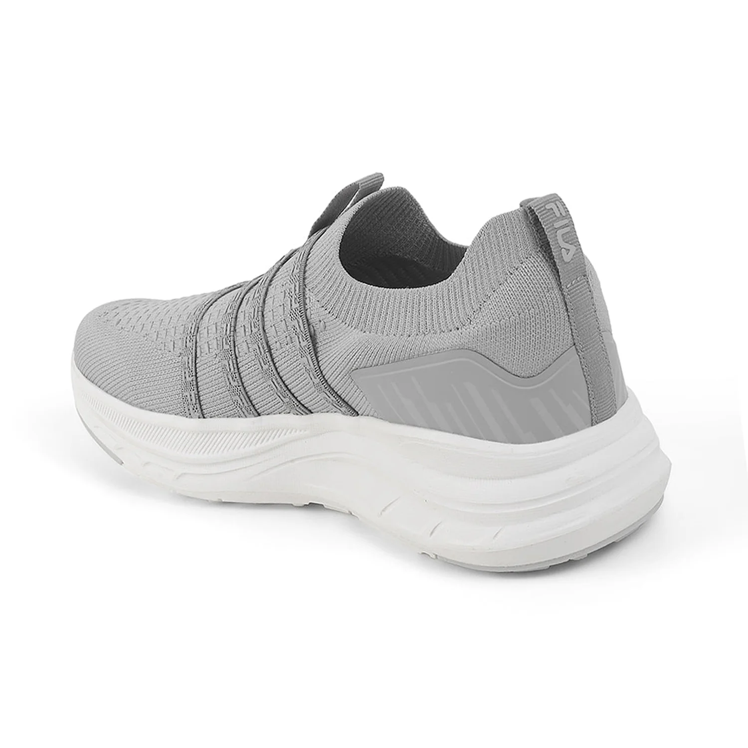 Fila Men Grey Ease Quad Shoes - Image 7