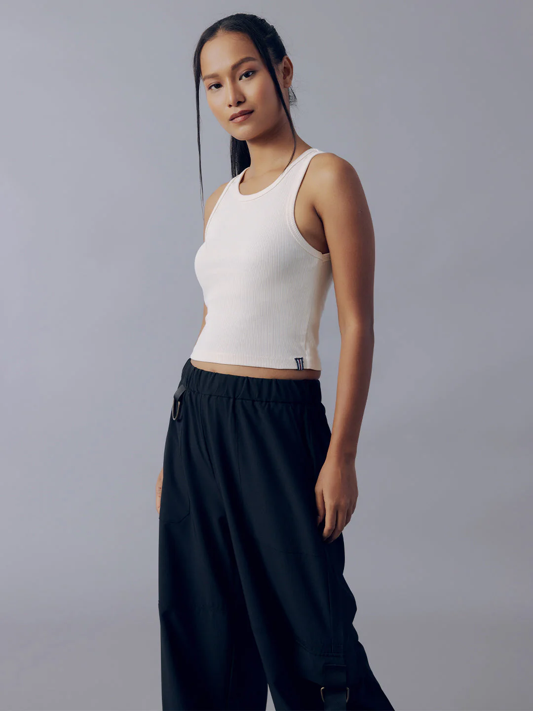 Fila Women Off White Tracey Sleeveless Tank Top - Image 3